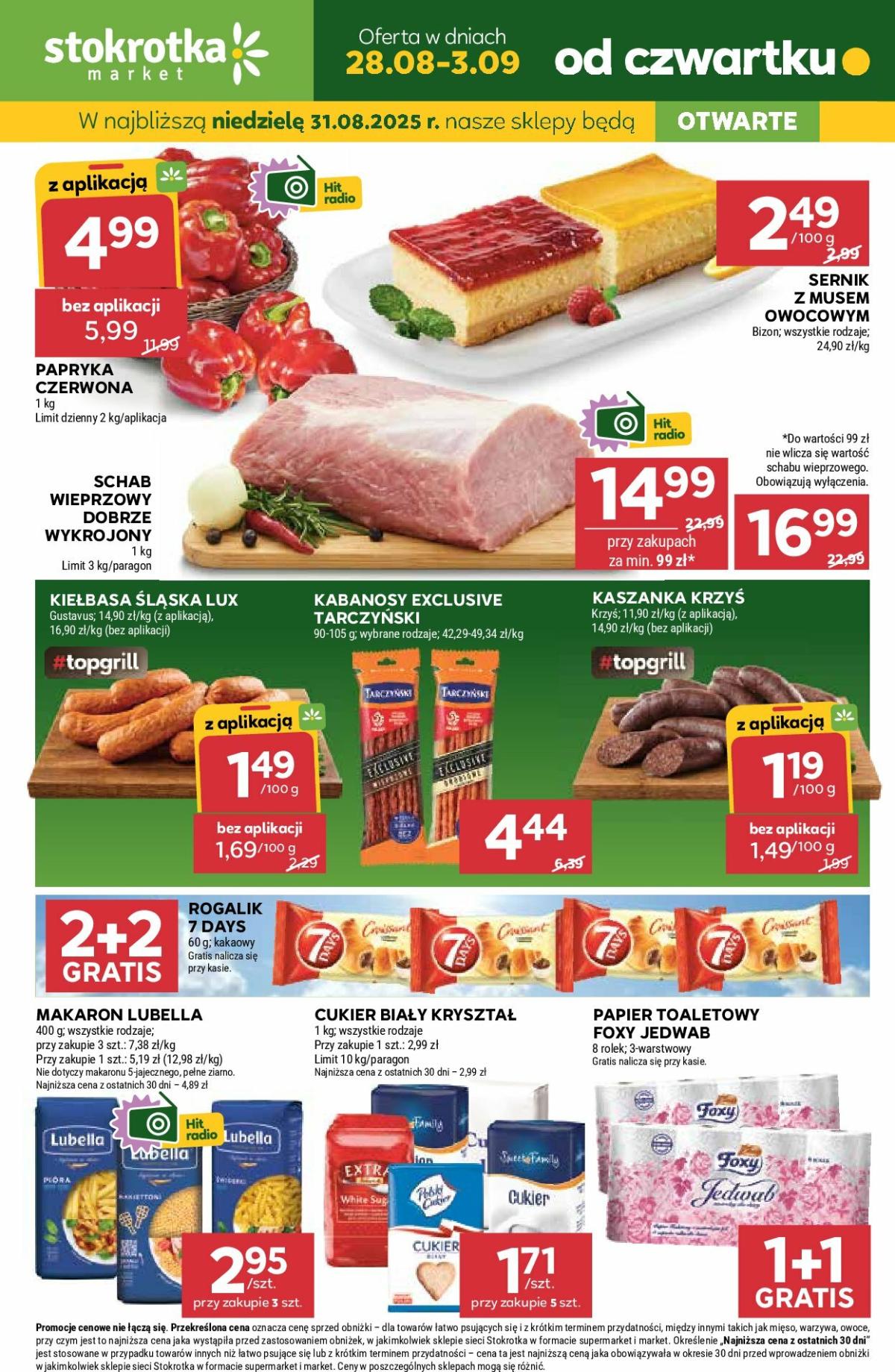 Gazetka Stokrotka - Market - ważna od 28.08. do 03.09.