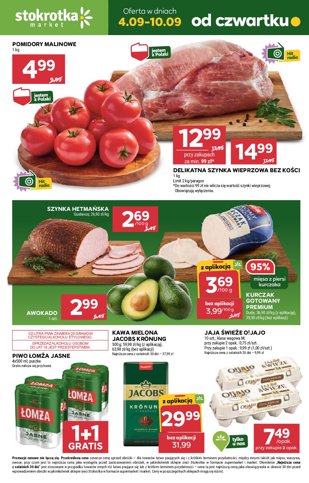 Gazetka Stokrotka - Market - ważna od 04.09. do 10.09.