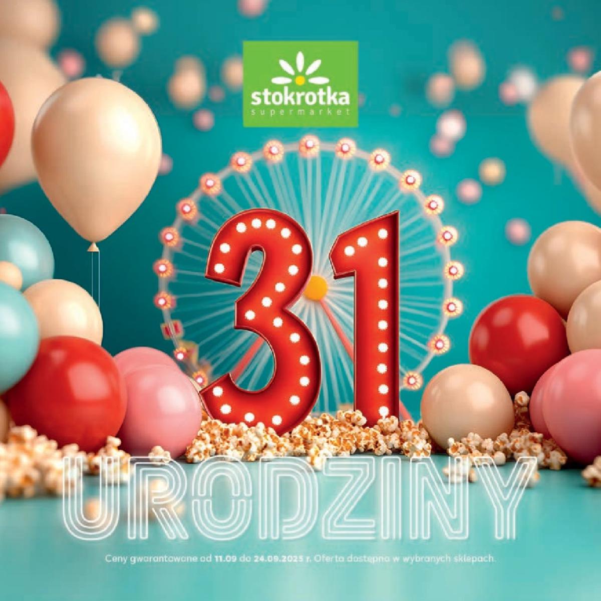 Gazetka Stokrotka - Katalog Urodziny! - ważna od 11.09. do 24.09.