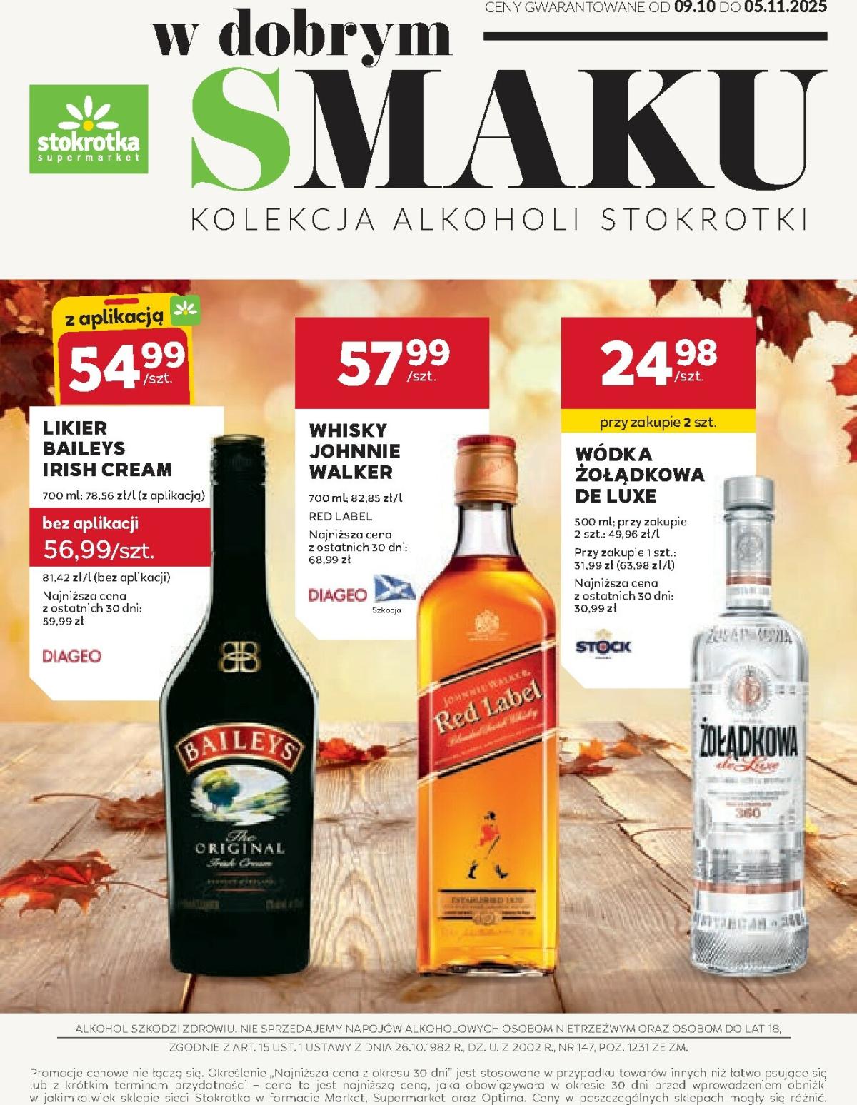 Gazetka Stokrotka - W dobrym smaku! - ważna od 09.10. do 05.11.