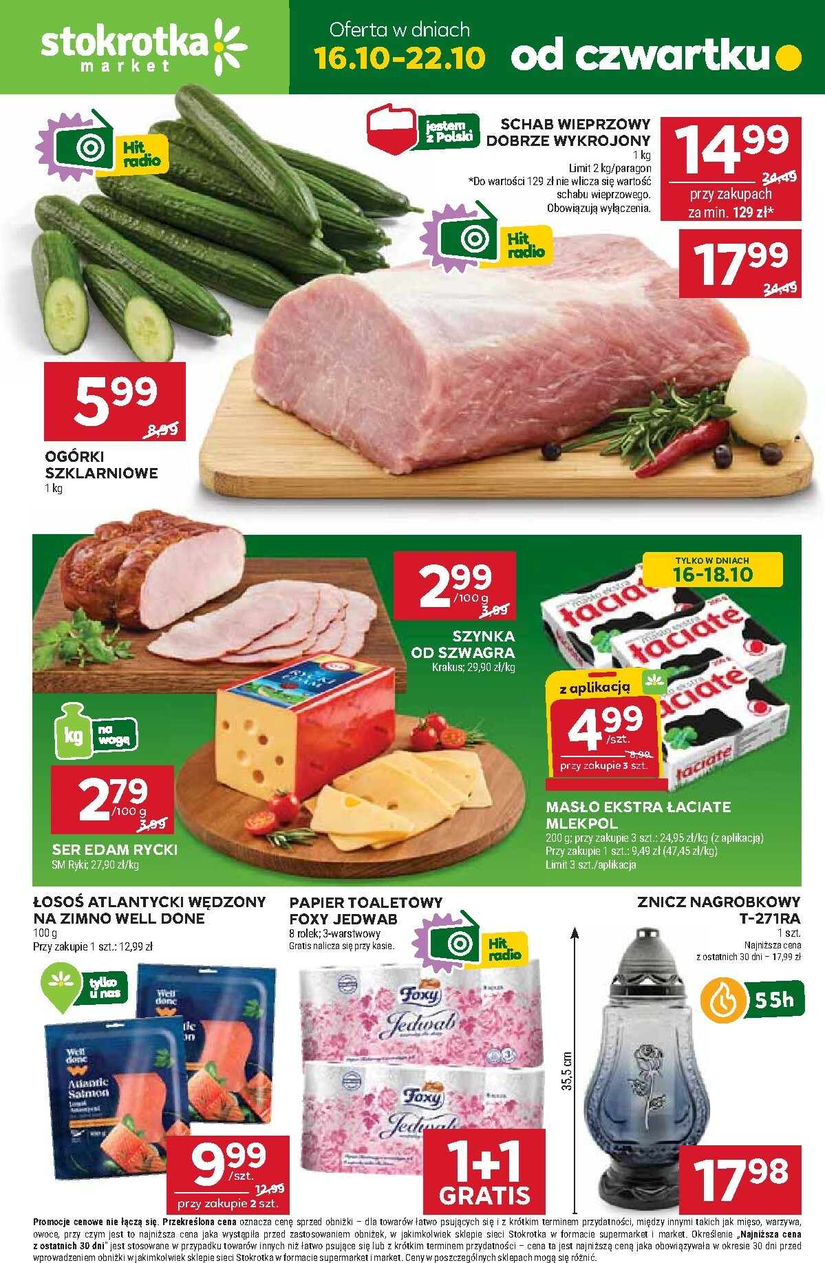 Gazetka Stokrotka - Market - ważna od 16.10. do 22.10.
