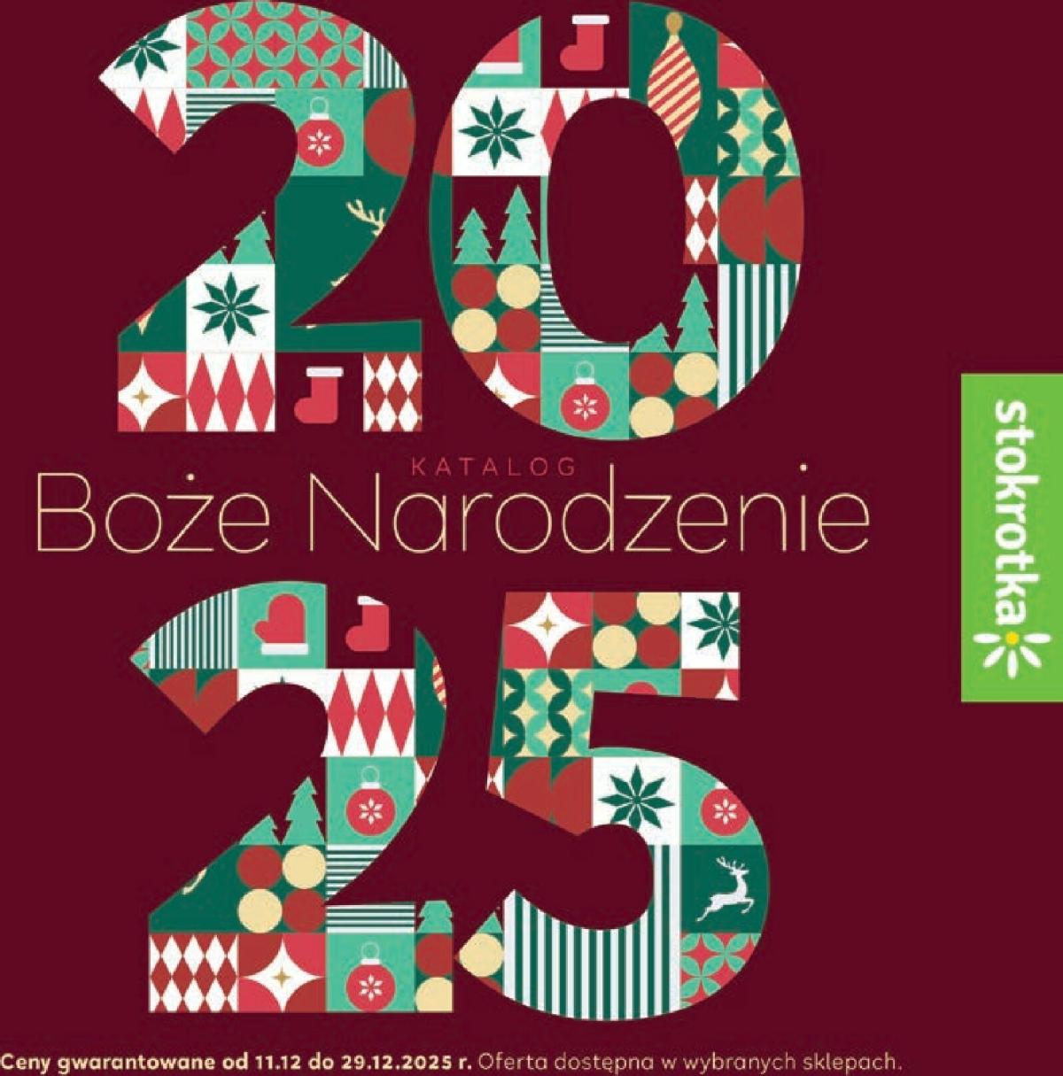 Gazetka Stokrotka - Katalog Boże Narodzenie! - ważna od 11.12. do 29.12.