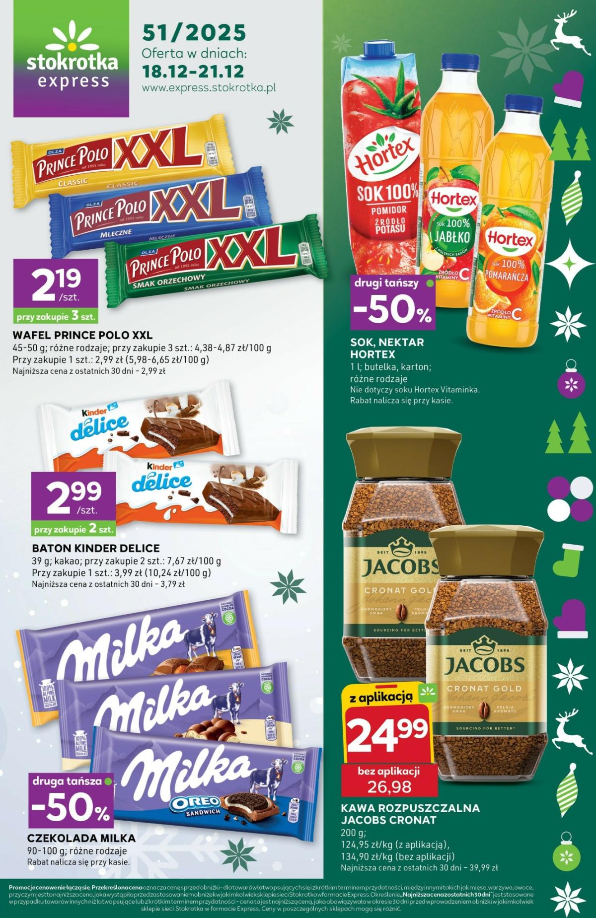Gazetka Stokrotka - Express - ważna od 18.12. do 21.12.