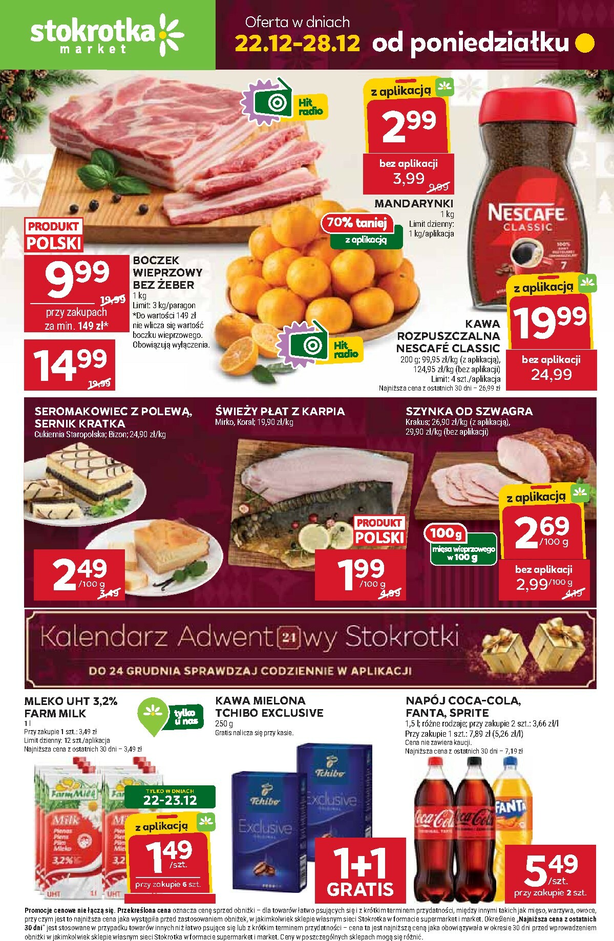 Gazetka Stokrotka - Market - ważna od 22.12. do 28.12.