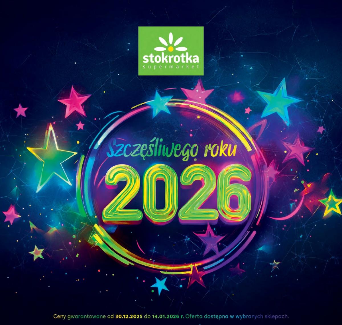 Gazetka Stokrotka - Katalog Sylwester - ważna od 30.12. do 14.01.