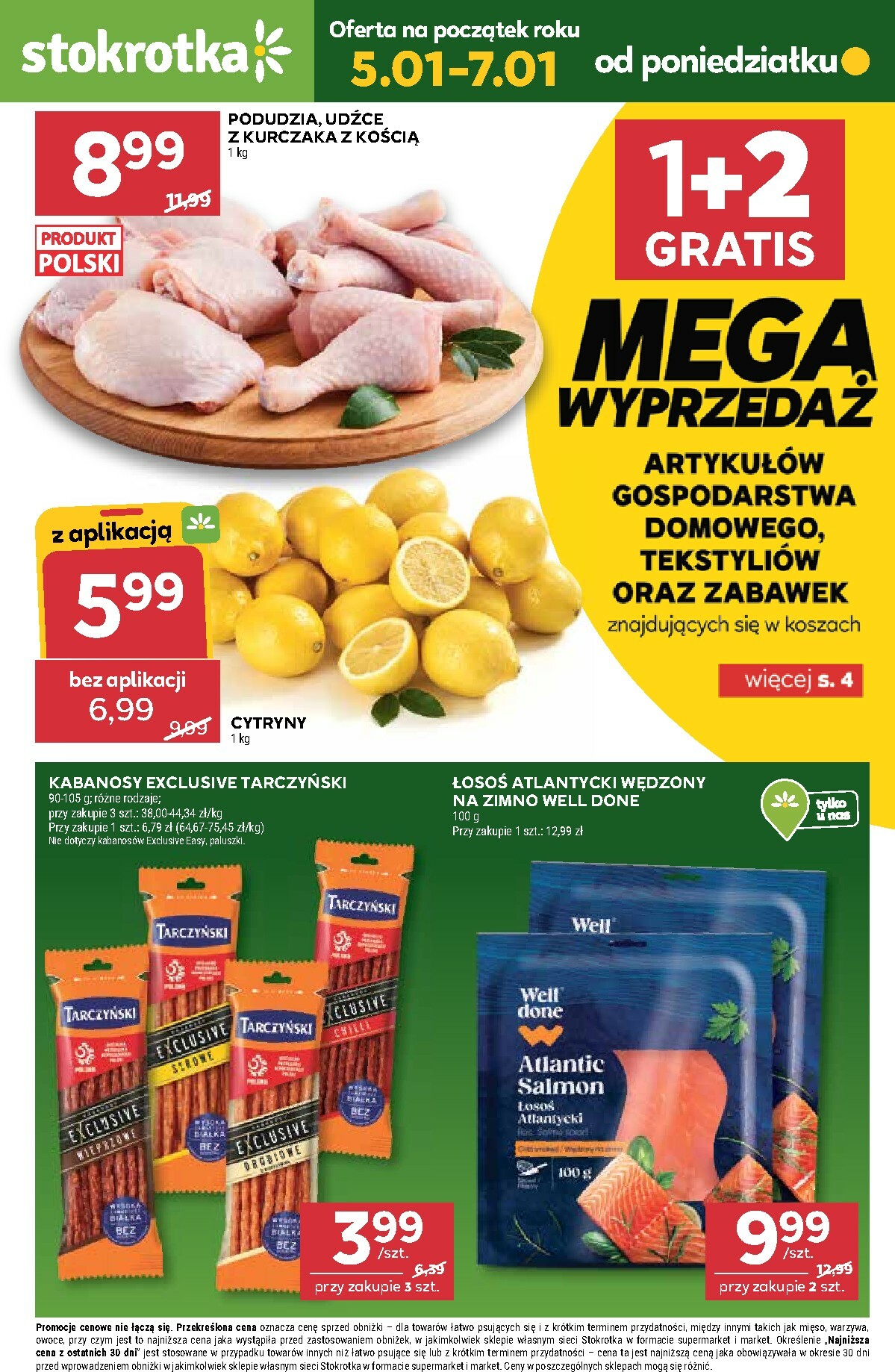 Gazetka Stokrotka - Supermarket - ważna od 05.01. do 07.01.
