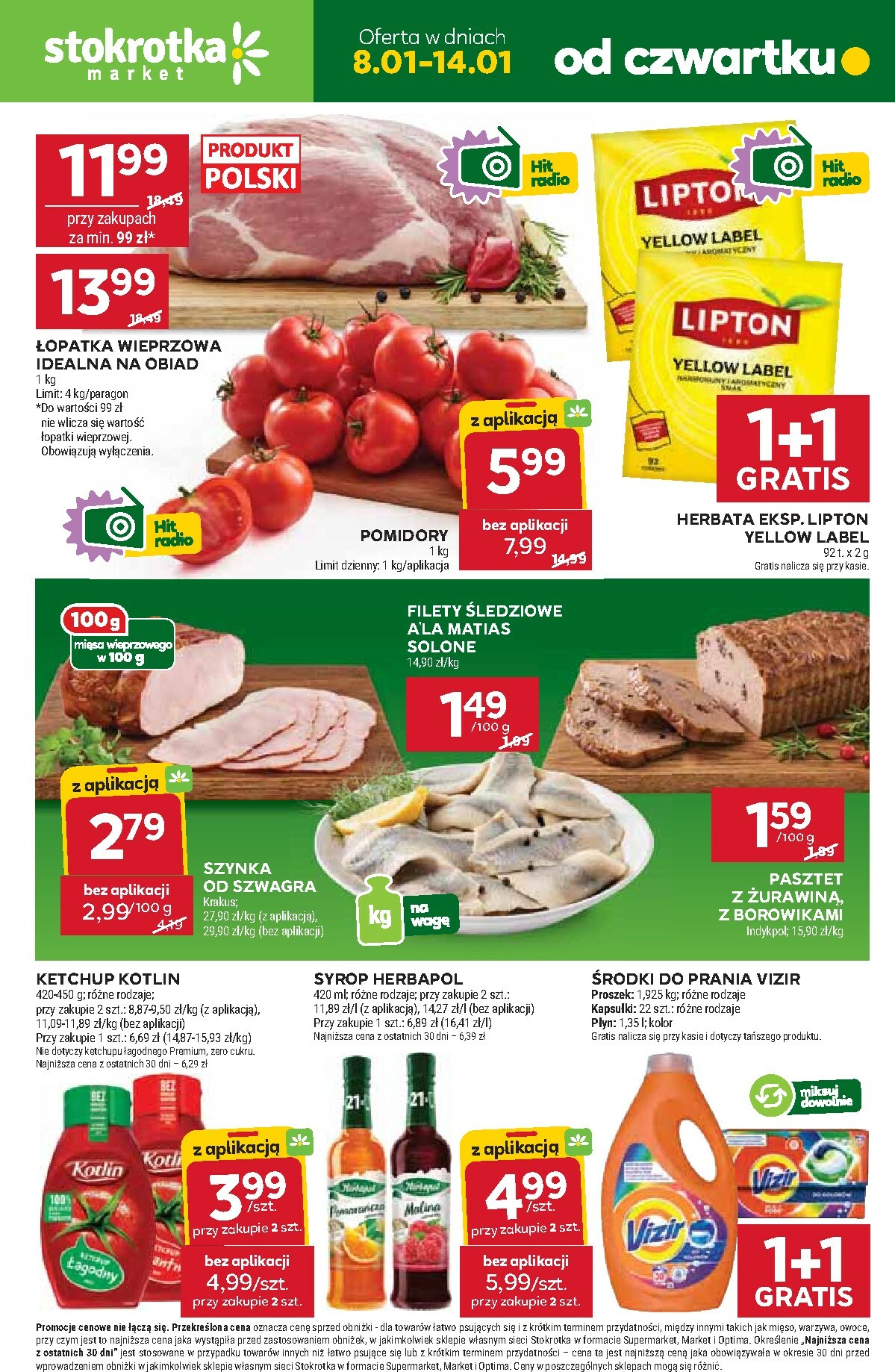 Gazetka Stokrotka - Market - ważna od 08.01. do 14.01.