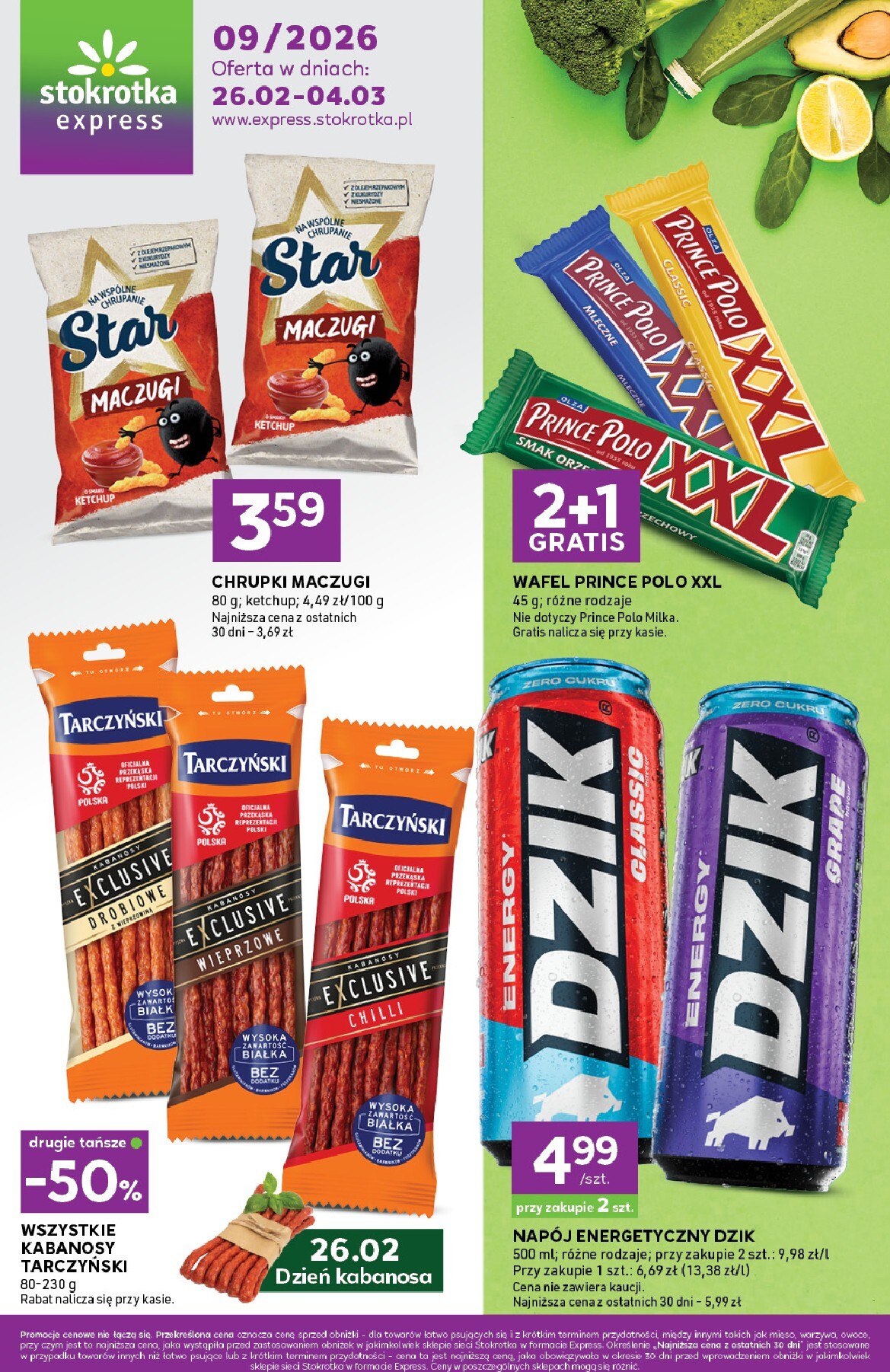 Gazetka Stokrotka - Express - ważna od 26.02.2026 do 04.03.2026