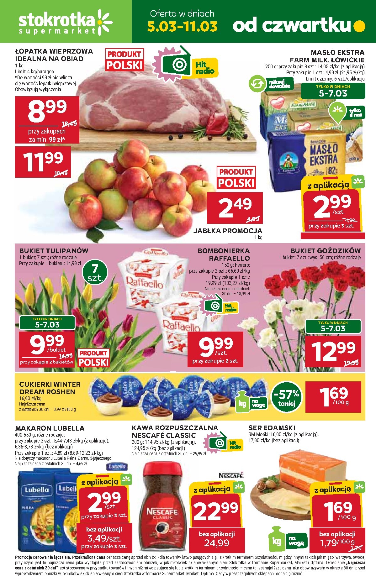 Gazetka Stokrotka - Supermarket - ważna od 05.03.2026 do 11.03.2026