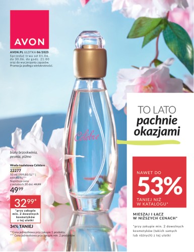 Avon - Mieszaj i łącz gazetka ważna od 01.06. - 30.06.