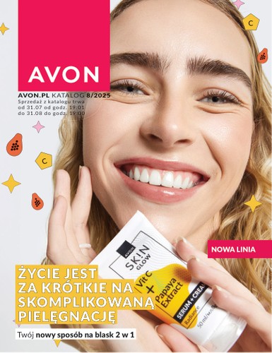 Gazetka Avon ważna od 01.08. - 31.08.