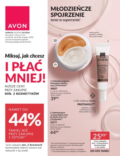 Gazetka Avon - ważna od 28.02.2026 do 31.03.2026