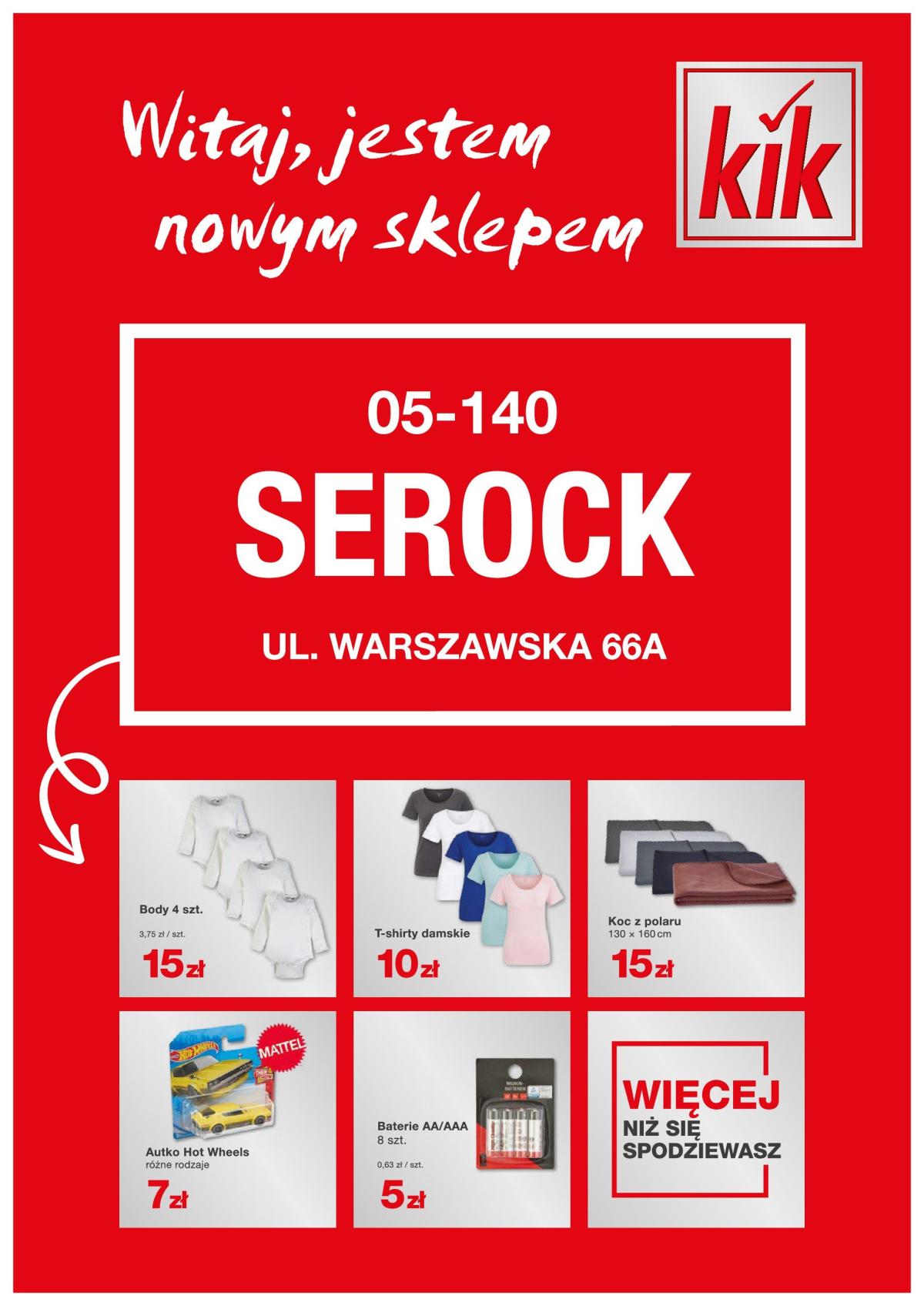 Kik - Serock gazetka ważna od 12.12. - 19.12.