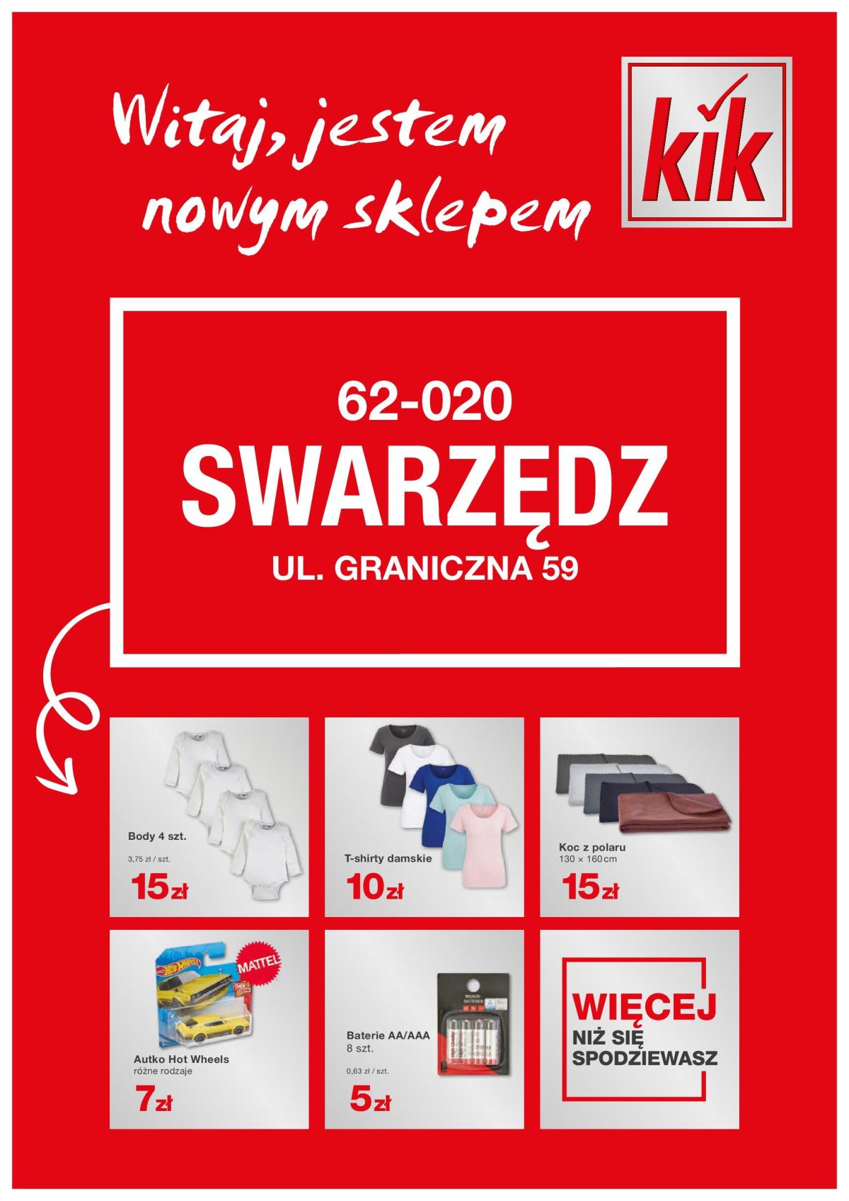 Kik - Swarzędz gazetka ważna od 18.12. - 23.12.