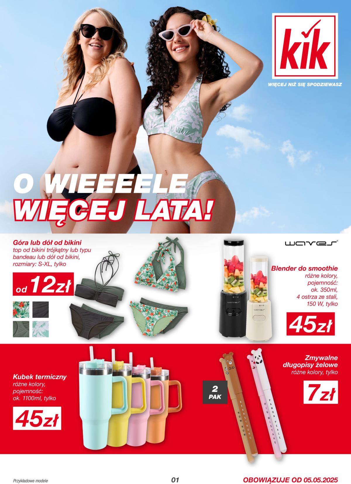 Kik gazetka ważna od 05.05. - 01.06.