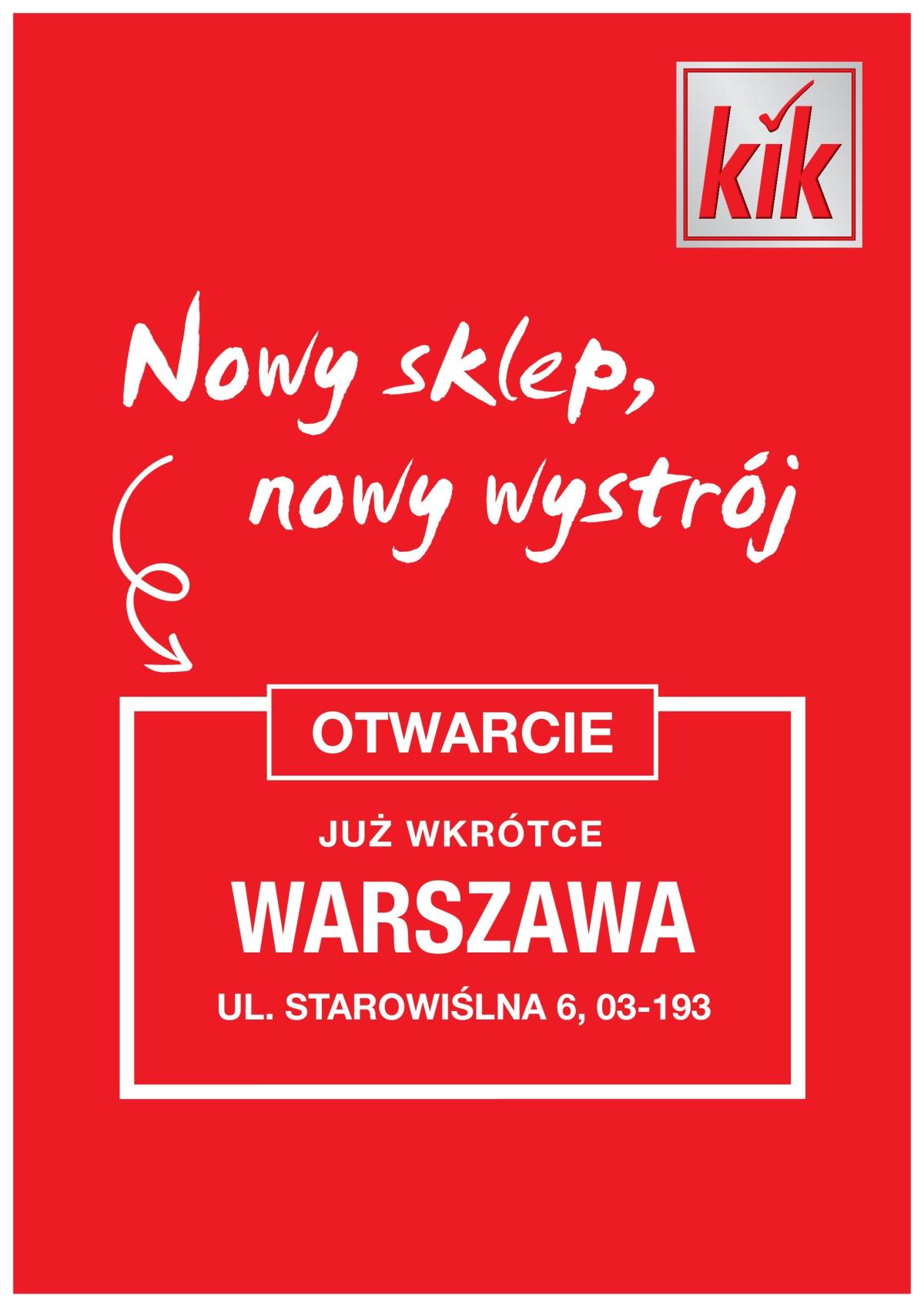 Kik - Warszawa gazetka ważna od 09.05. - 15.05.