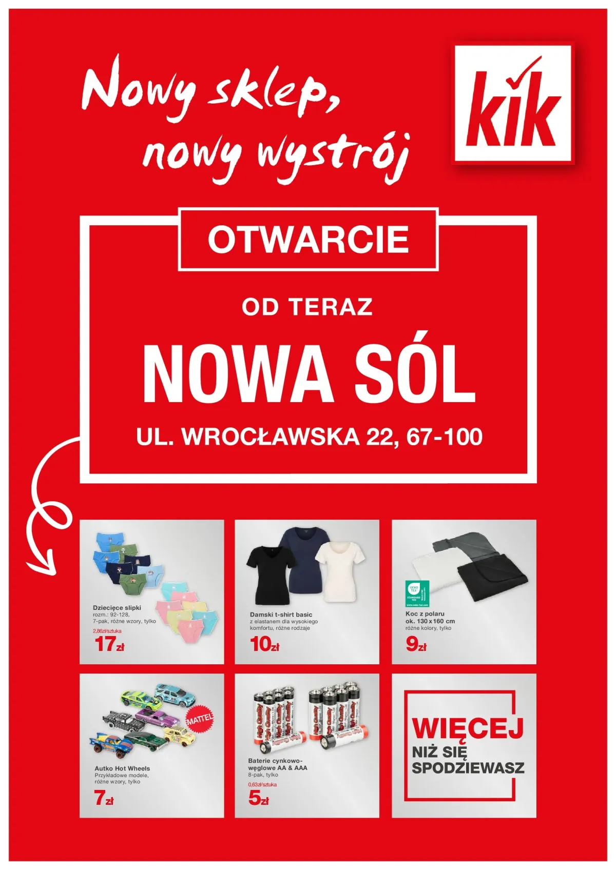 Gazetka Kik - Nowa Sól - ważna od 16.11. do 22.11.
