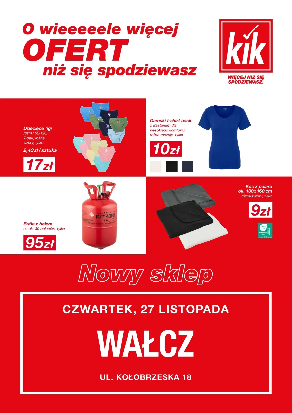 Gazetka Kik - ważna od 23.11. do 27.11.