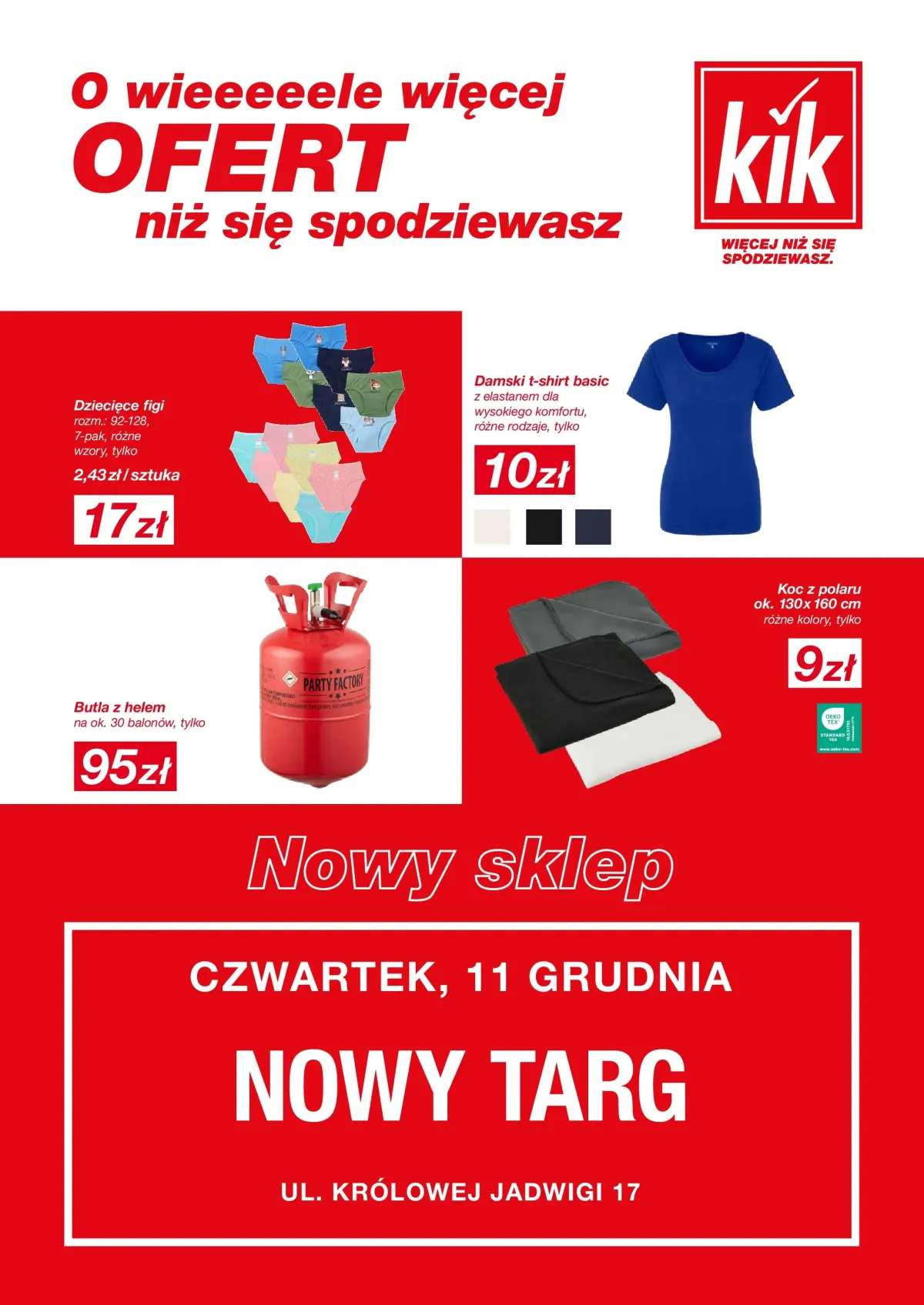 Gazetka Kik - Nowy Targ - ważna od 08.12. do 13.12.
