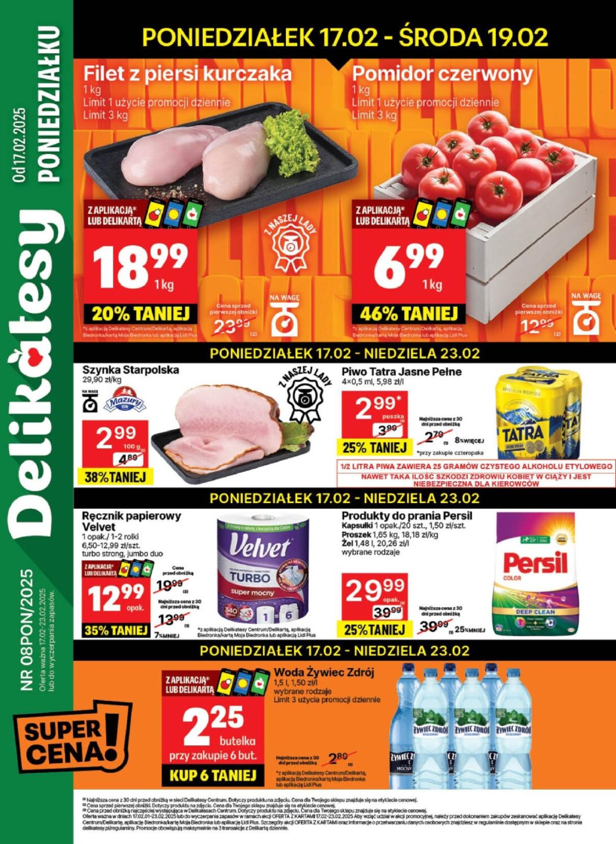 Delikatesy Centrum gazetka ważna od 17.02. - 23.02.