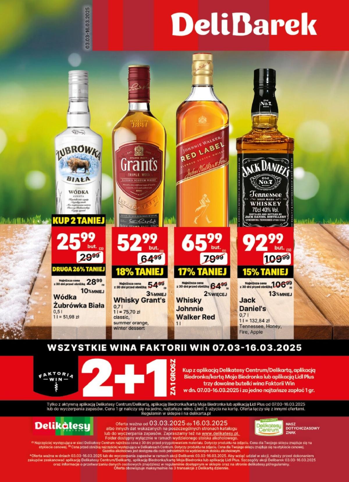 Delikatesy Centrum - DeliBarek gazetka ważna od 03.03. - 16.03.