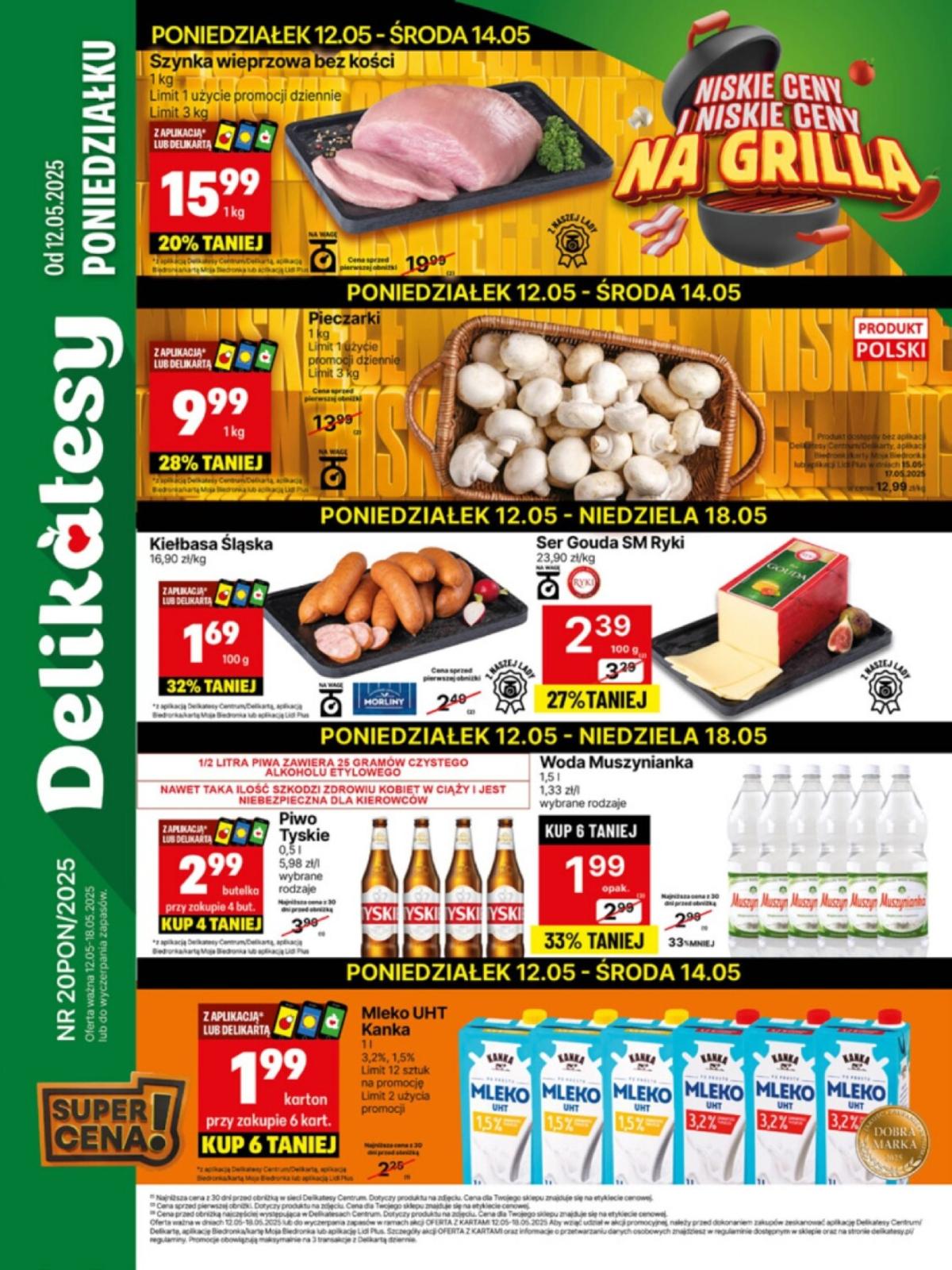 Delikatesy Centrum gazetka ważna od 12.05. - 18.05.