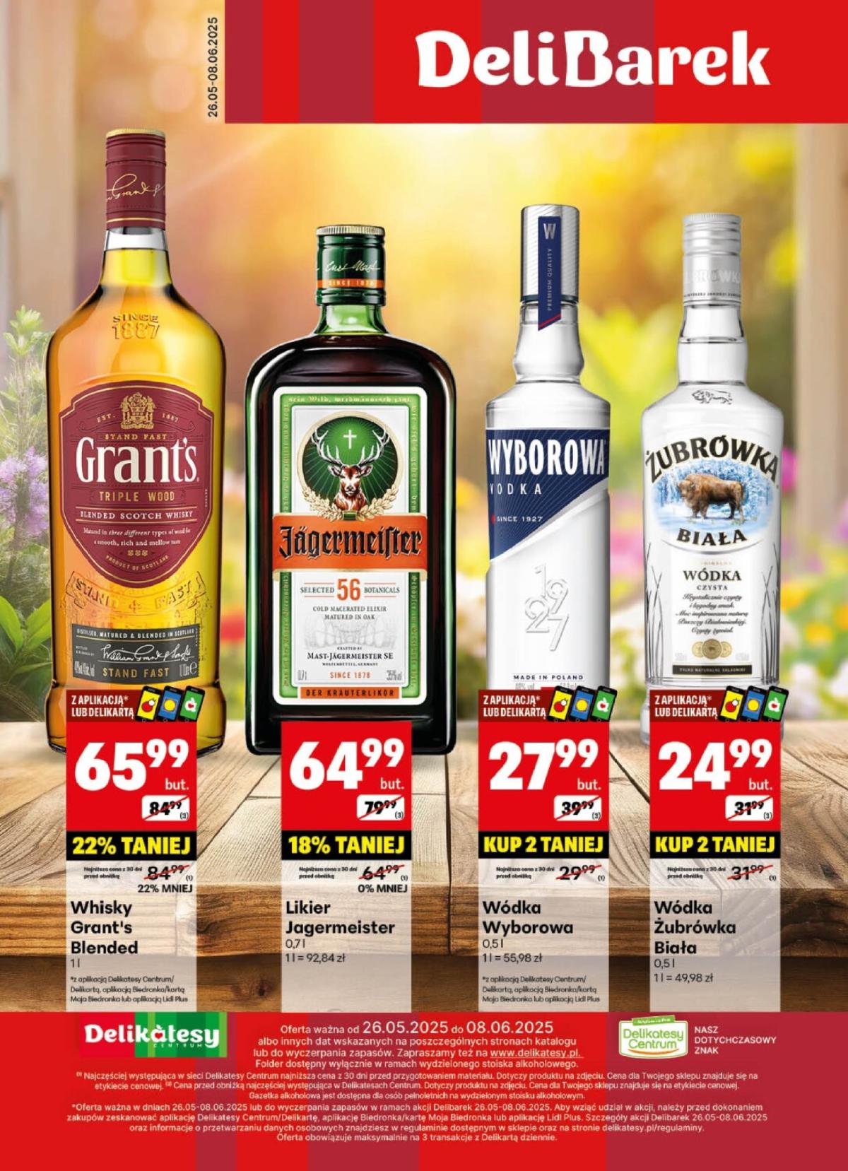 Delikatesy Centrum - DeliBarek gazetka ważna od 26.05. - 08.06.