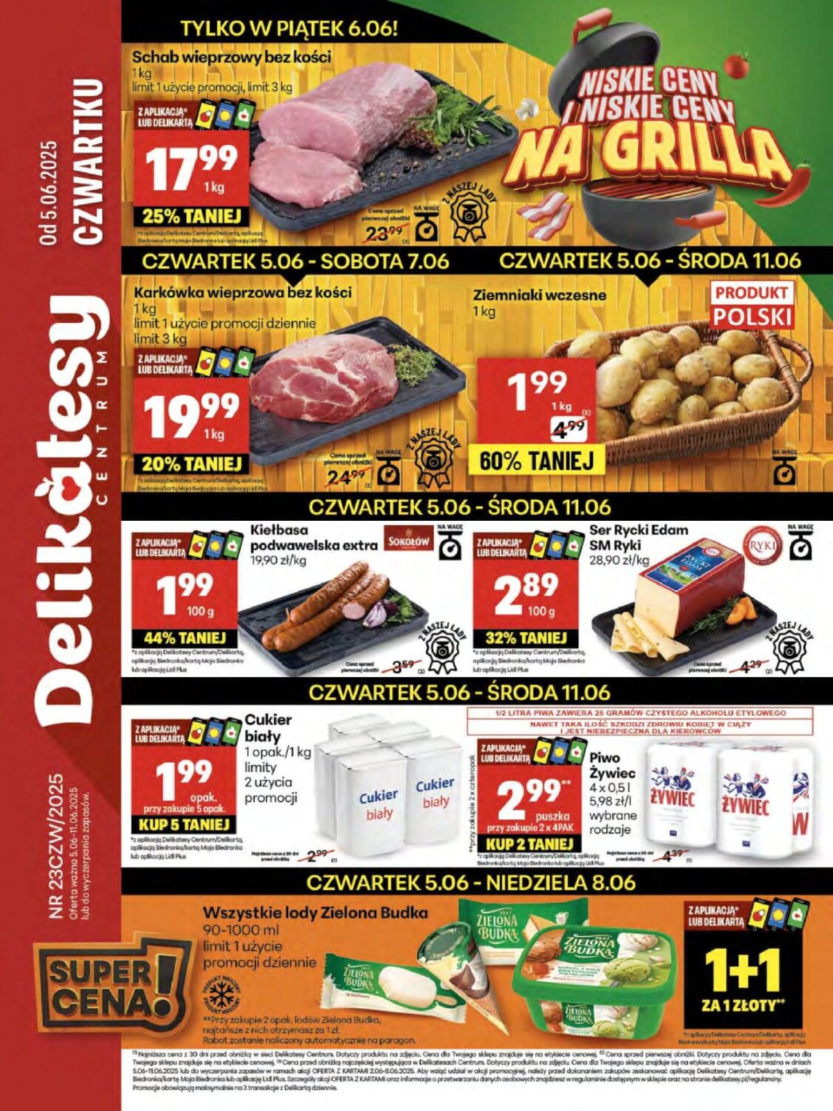 Gazetka Delikatesy Centrum ważna od 05.06. - 11.06.