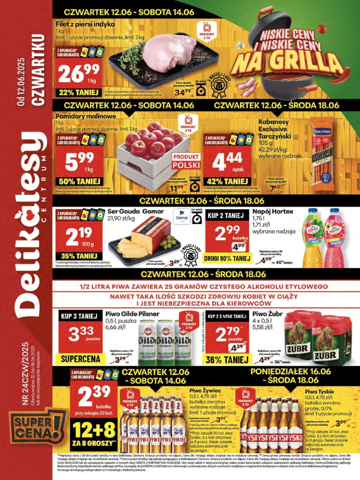 Gazetka Delikatesy Centrum ważna od 12.06. - 18.06.