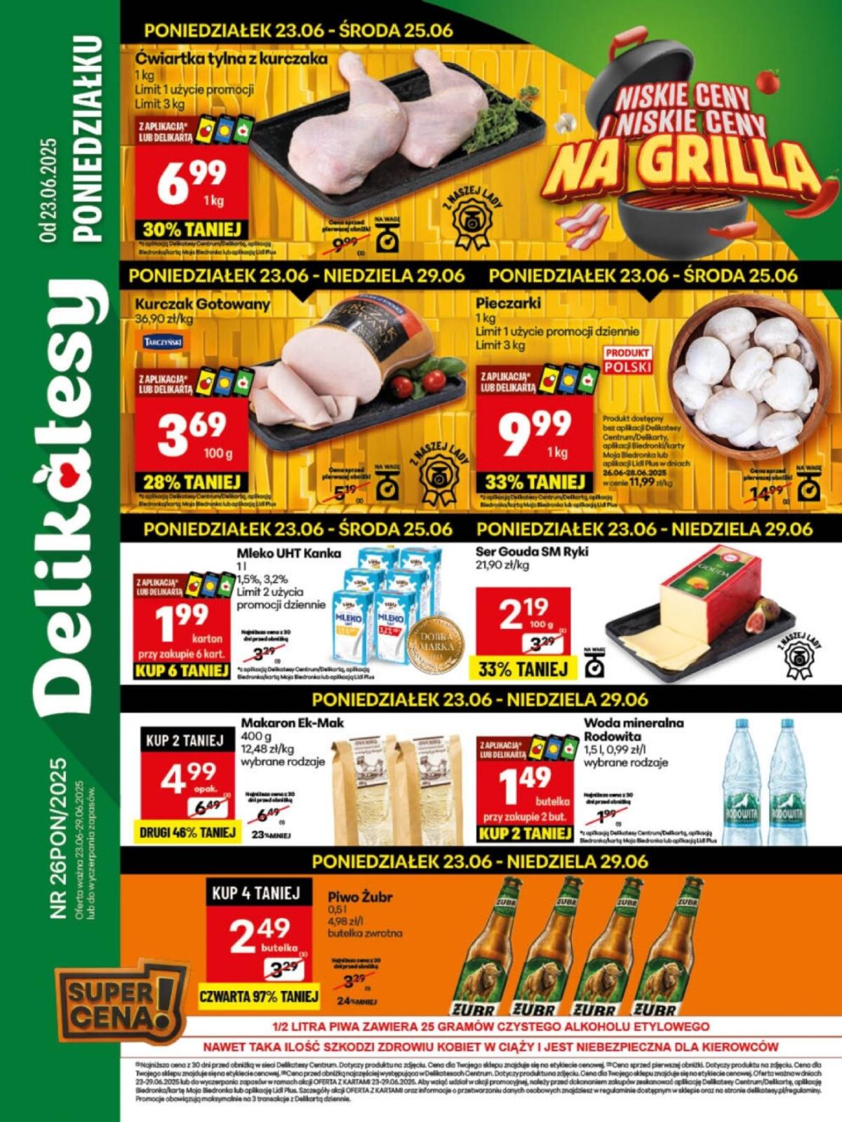 Gazetka Delikatesy Centrum ważna od 23.06. - 29.06.