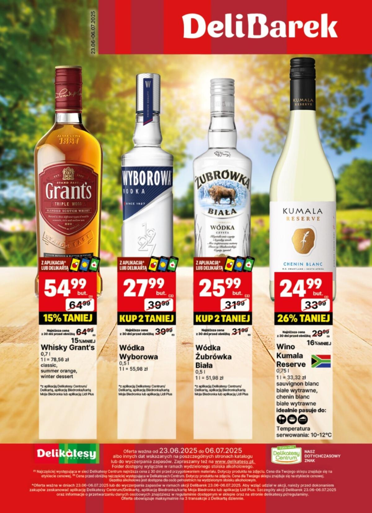 Gazetka Delikatesy Centrum - Delibarek ważna od 23.06. - 06.07.