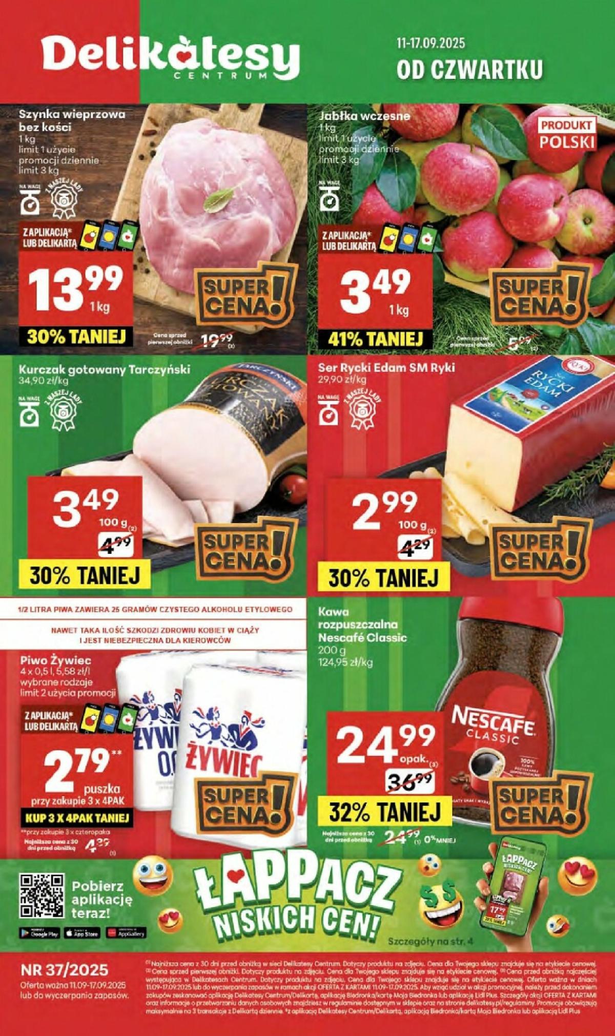 Gazetka Delikatesy Centrum - ważna od 11.09. do 17.09.