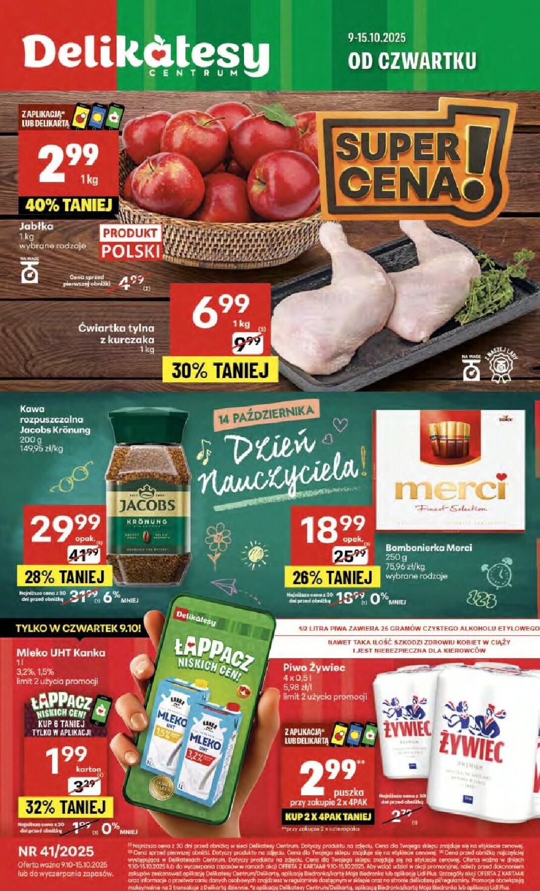 Gazetka Delikatesy Centrum - ważna od 09.10. do 15.10.