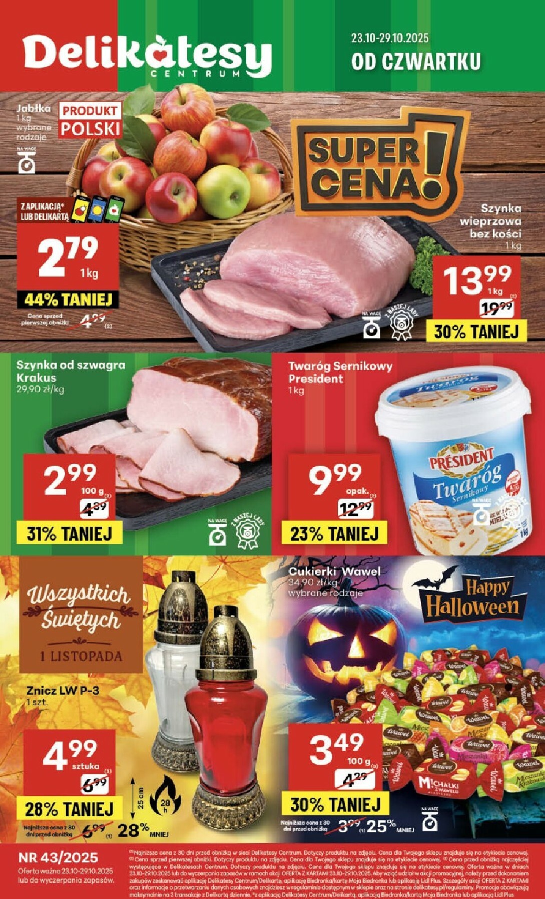 Gazetka Delikatesy Centrum - ważna od 23.10. do 29.10.
