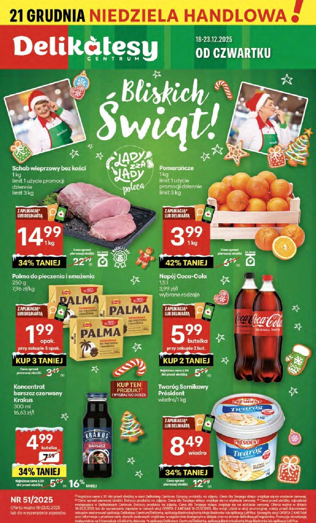 Gazetka Delikatesy Centrum - ważna od 18.12. do 23.12.