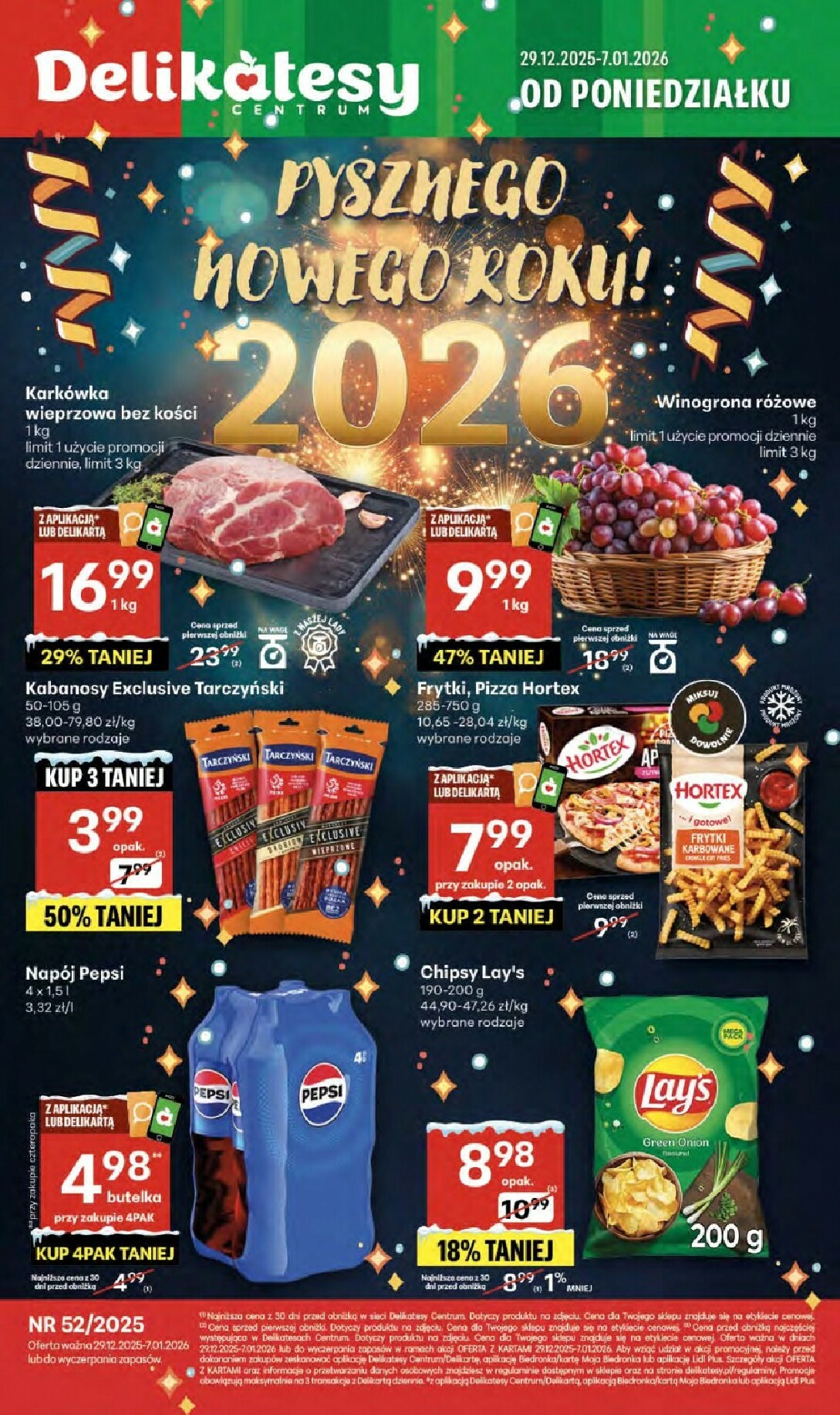 Gazetka Delikatesy Centrum - ważna od 29.12. do 07.01.