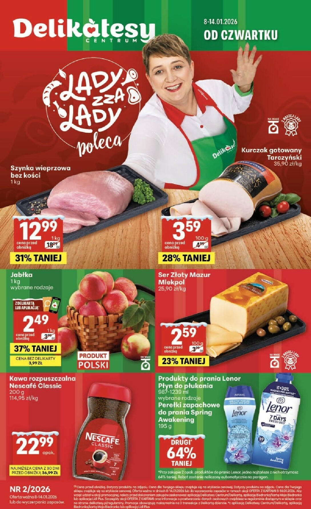 Gazetka Delikatesy Centrum - ważna od 08.01. do 14.01.