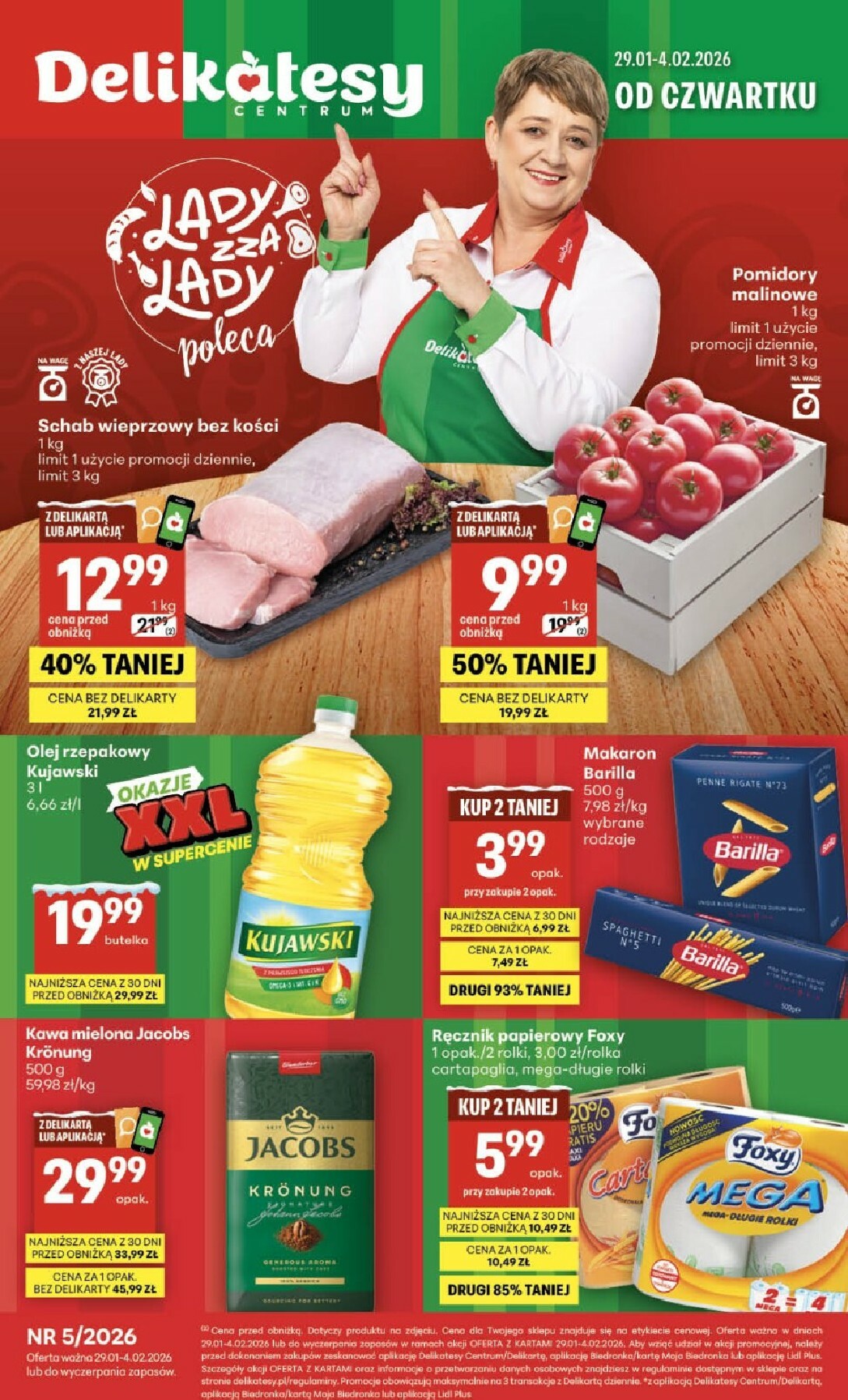 Gazetka Delikatesy Centrum - ważna od 29.01. do 04.02.