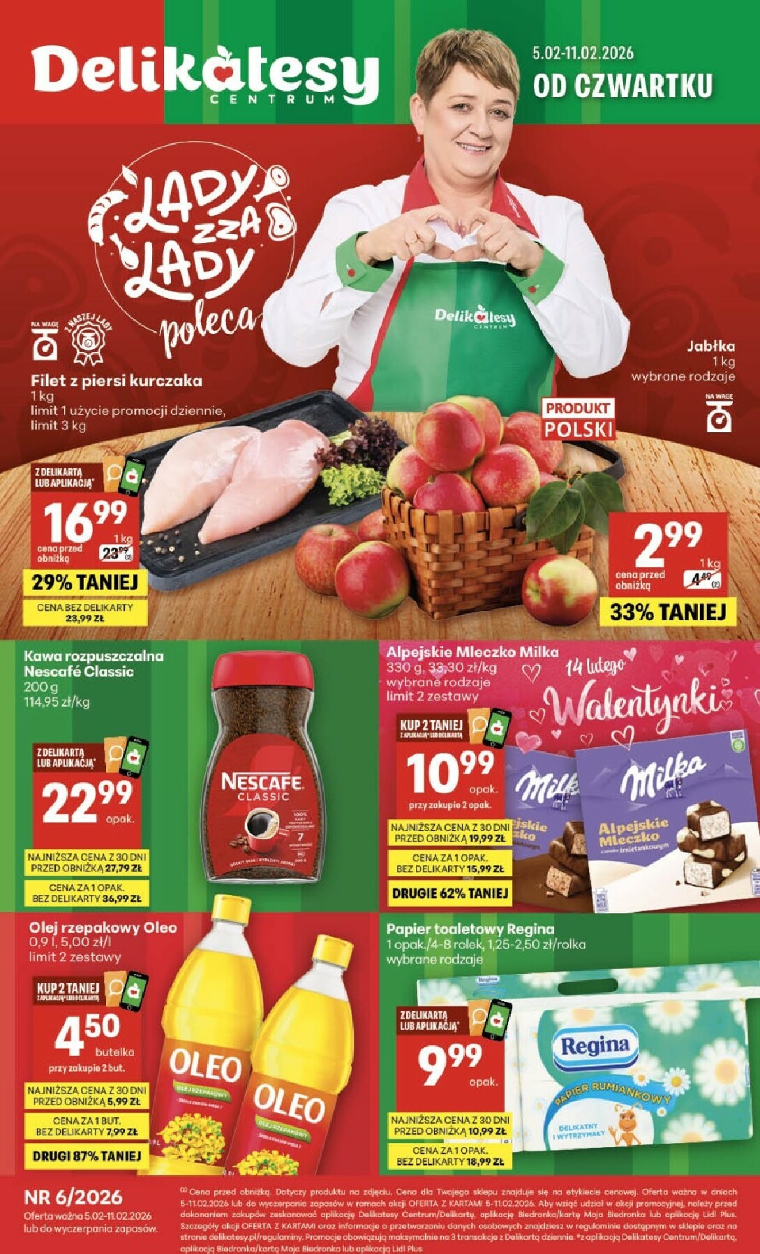 Gazetka Delikatesy Centrum - ważna od 05.02.2026 do 11.02.2026