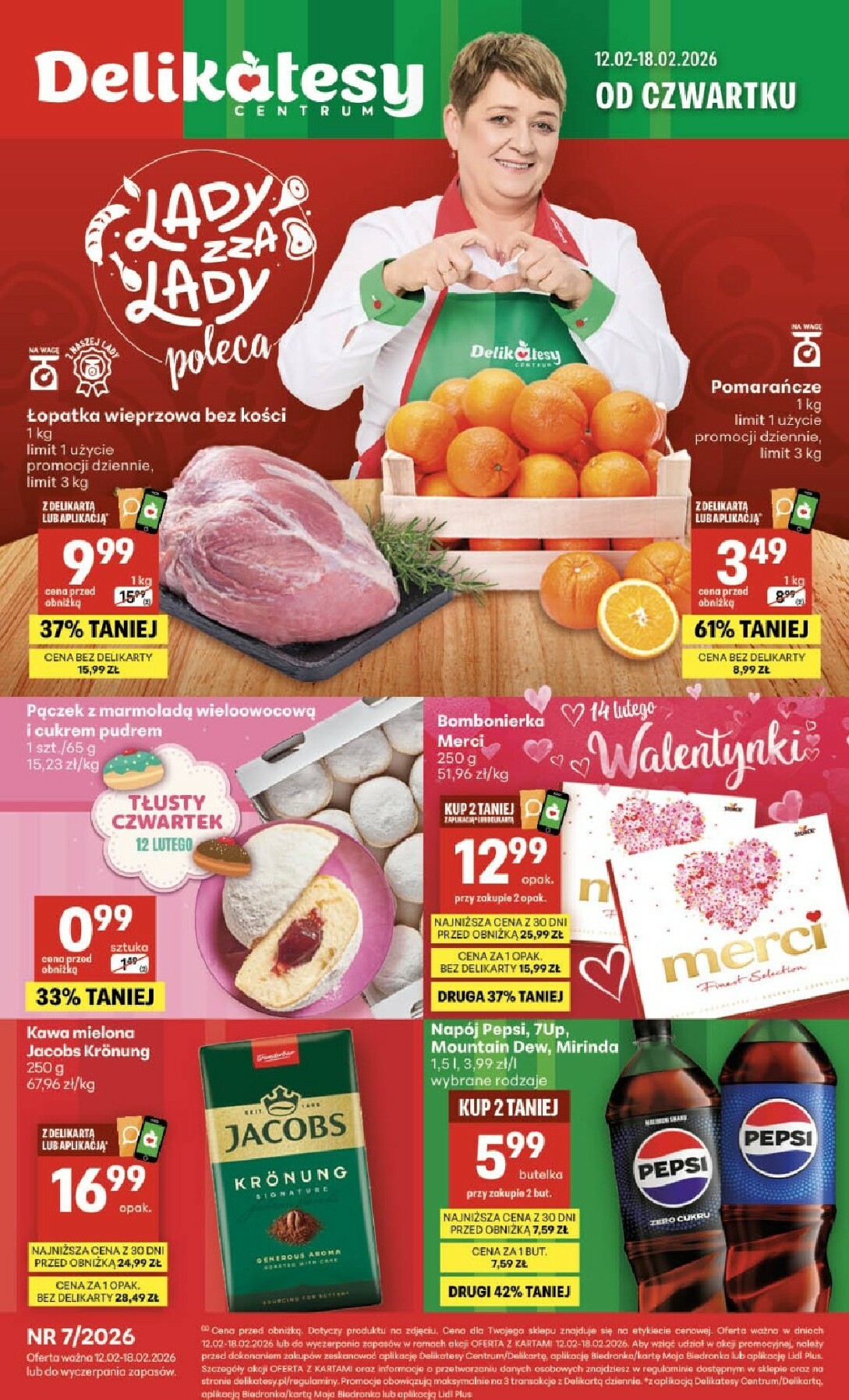 Gazetka Delikatesy Centrum - ważna od 12.02.2026 do 18.02.2026