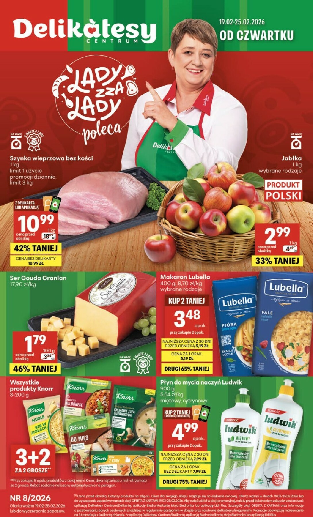 Gazetka Delikatesy Centrum - ważna od 19.02.2026 do 25.02.2026