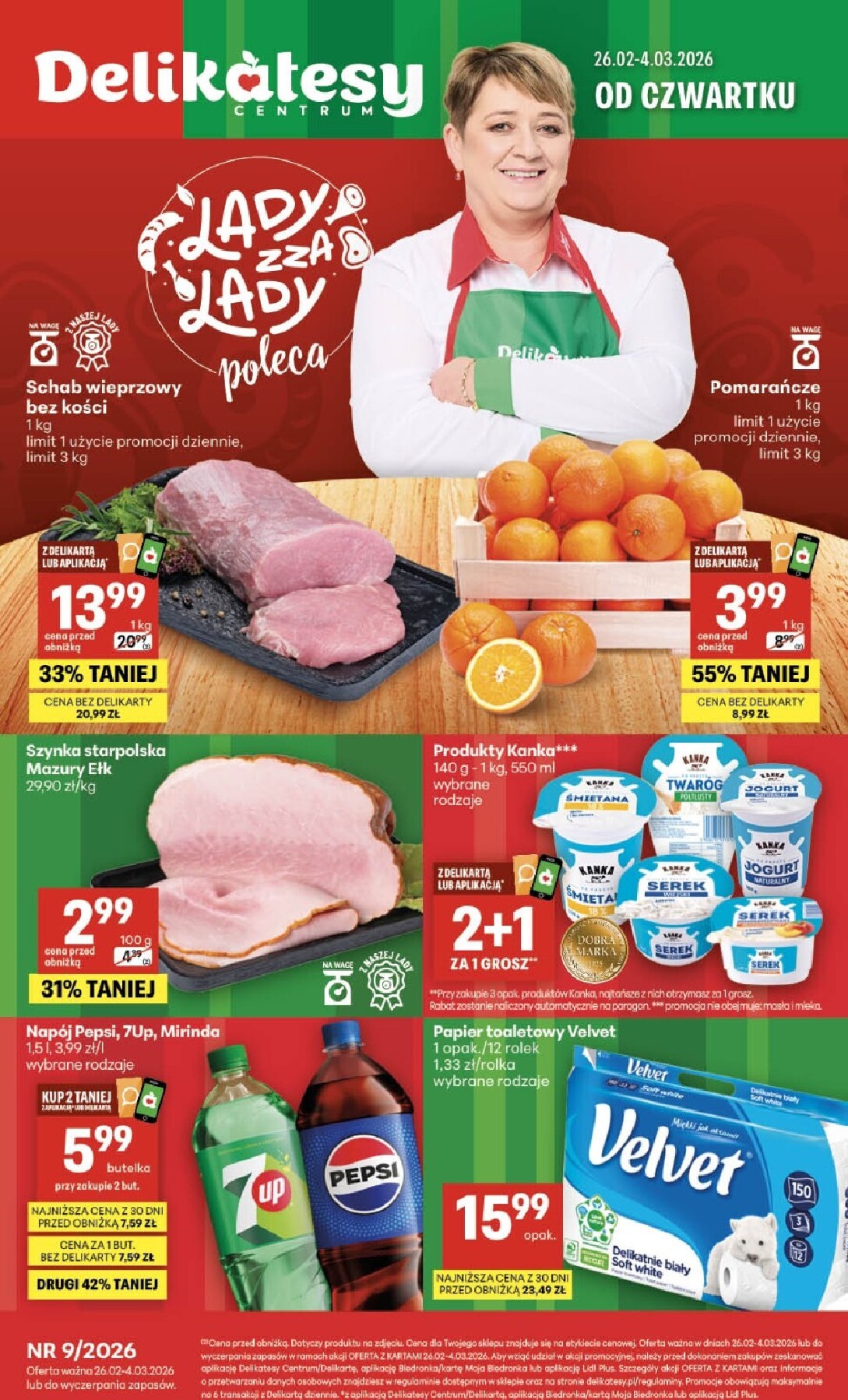 Gazetka Delikatesy Centrum - ważna od 26.02.2026 do 04.03.2026