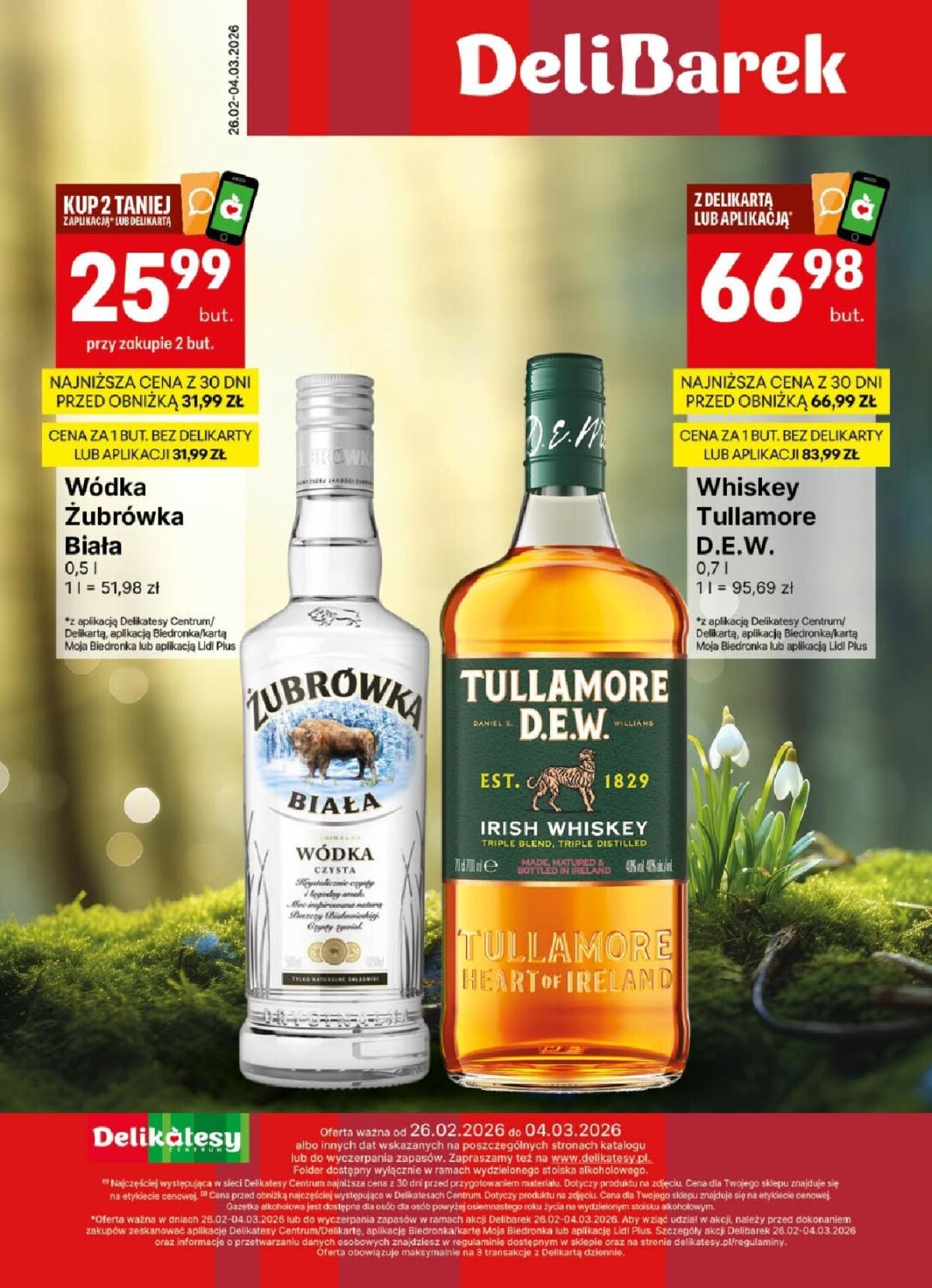 Gazetka Delikatesy Centrum - Delibarek - ważna od 26.02.2026 do 04.03.2026