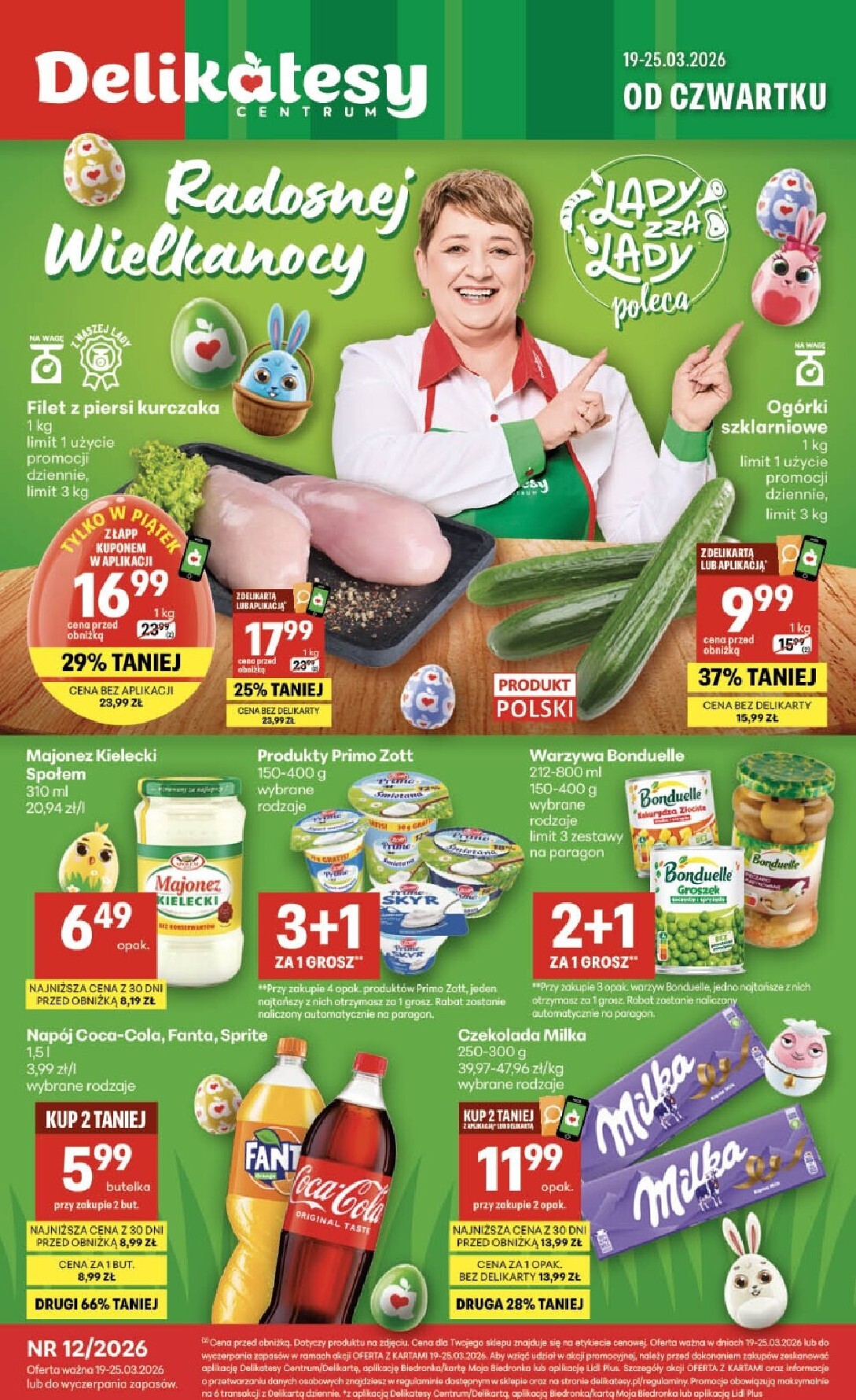 Gazetka Delikatesy Centrum - ważna od 19.03.2026 do 25.03.2026