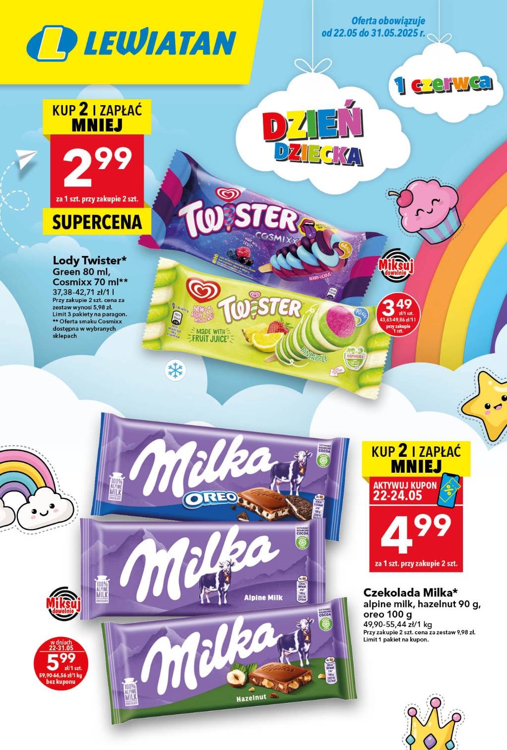 Lewiatan gazetka ważna od 22.05. - 31.05.