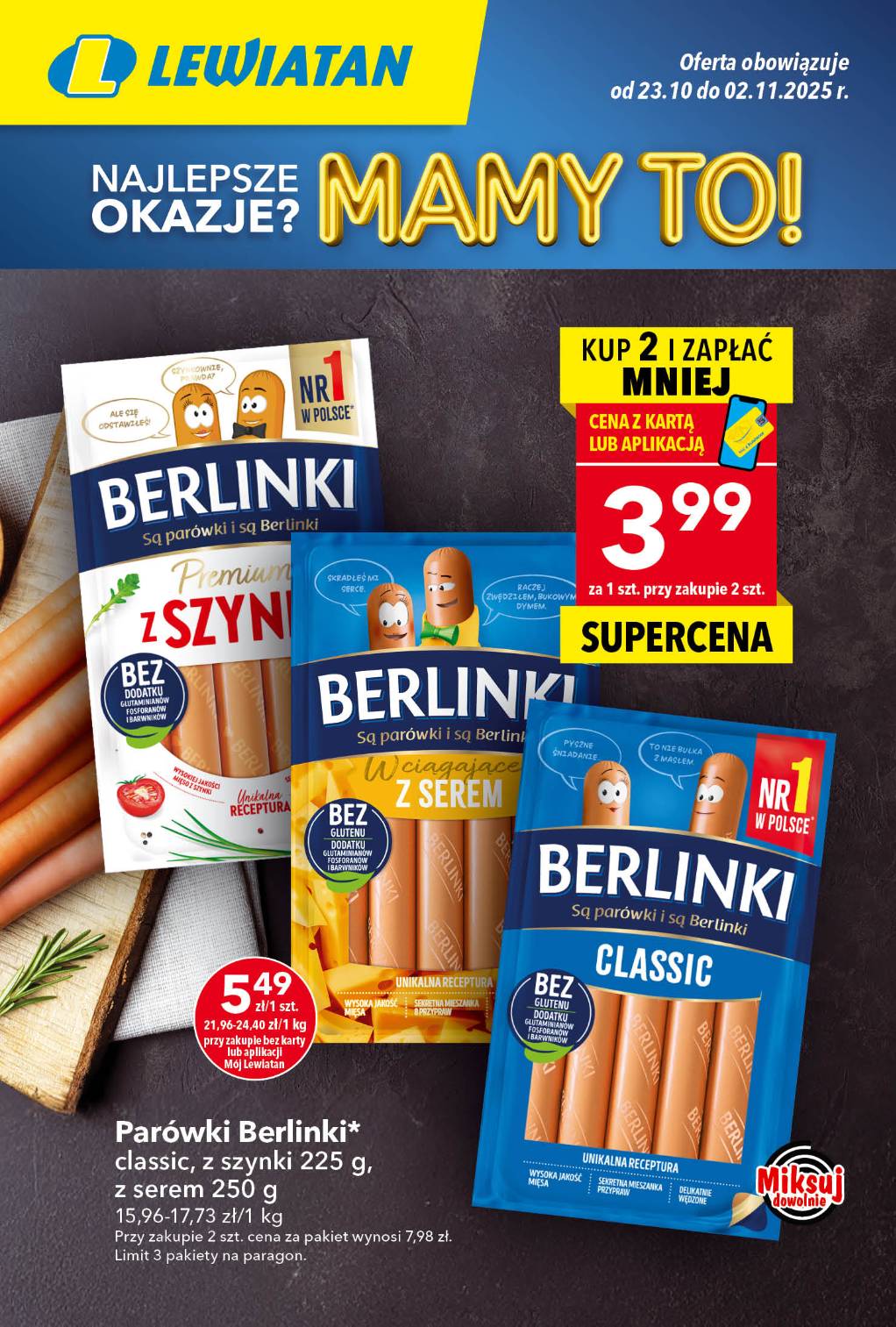 Gazetka Lewiatan - ważna od 23.10. do 02.11.