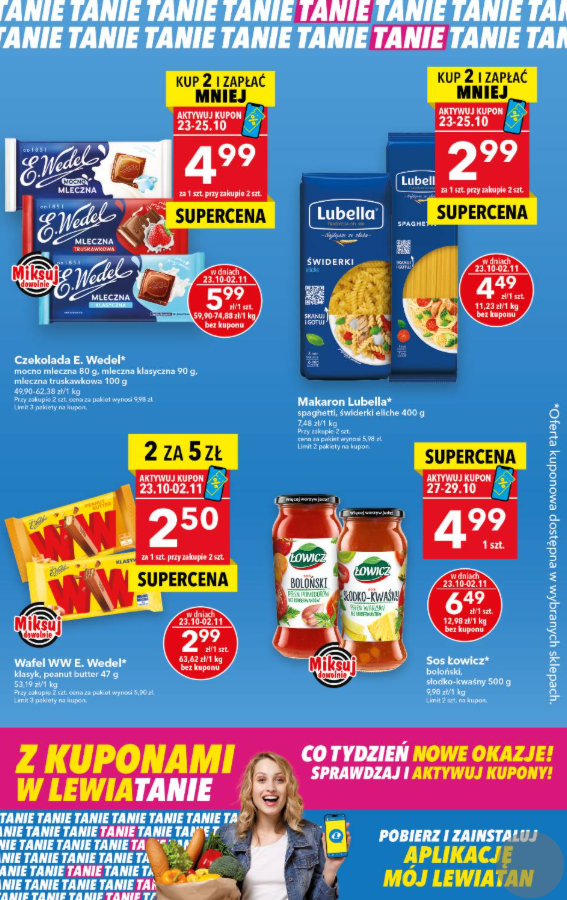 Gazetka Lewiatan - Z Kuponami w Lewiatanie! - ważna od 23.10. do 02.11.