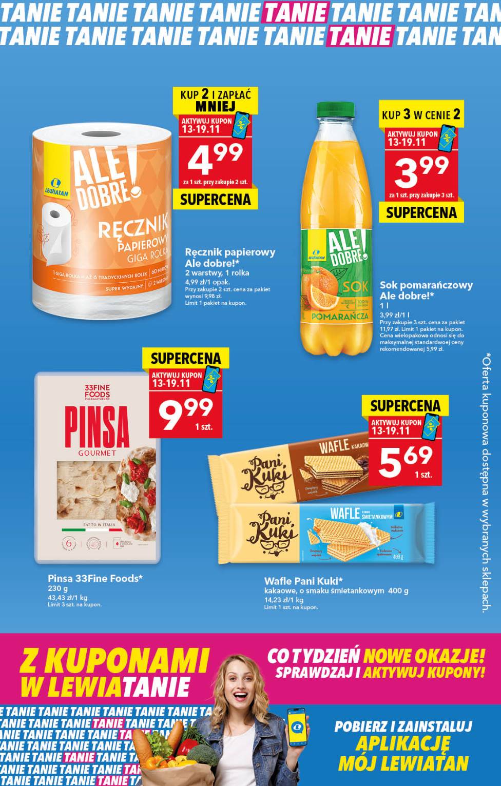 Gazetka Lewiatan - Z Kuponami w Lewiatanie! - ważna od 13.11. do 19.11.