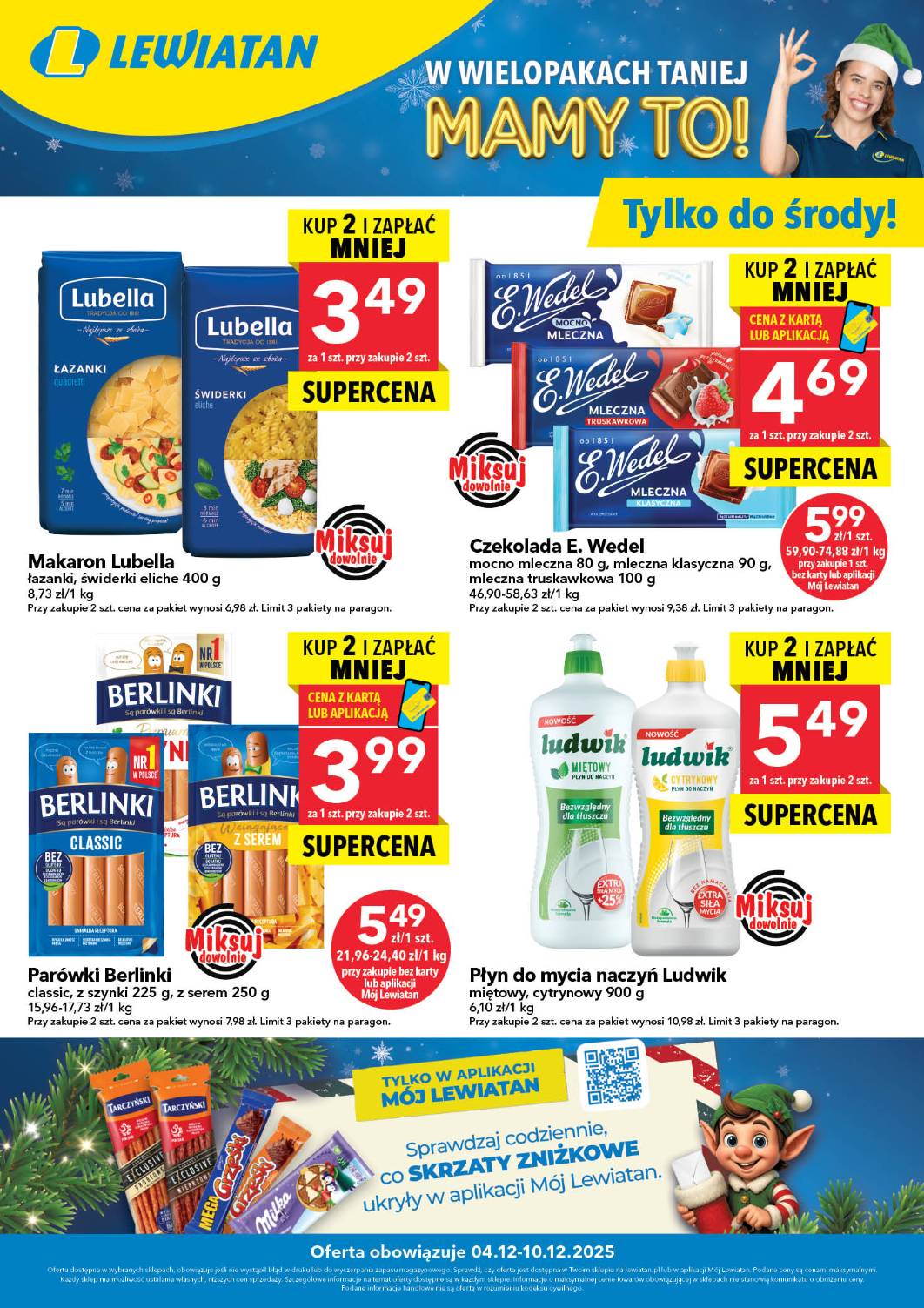 Gazetka Lewiatan - Kupuj i zyskaj więcej - ważna od 04.12. do 10.12.
