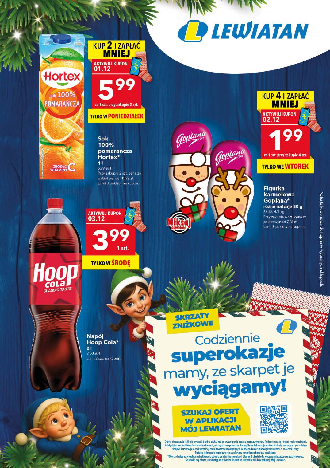 Gazetka Lewiatan - Skrzaty Zniżkowe - ważna od 01.12. do 03.12.